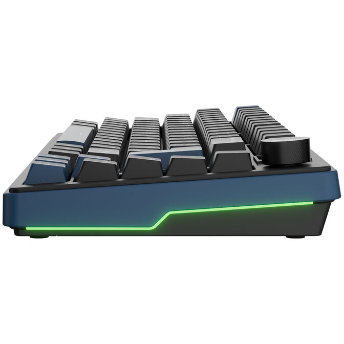 Tastierë Gaming Ducky OK-M 75 / 75% / Mekanike / KTT Wine Red / Hot-Swap / Wired&Wireless / RGB / USB-C / Bluetooth + 2.4 GHz - Zezë - 4