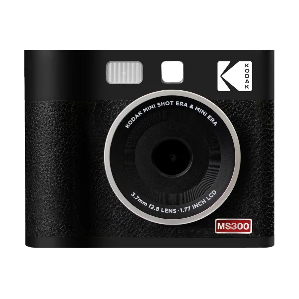 Kamerë Instant KODAK Mini Shot 3 ERA / 13MP / 3x3" / 4PASS / Bluetooth / 1.7" LCD - Zezë