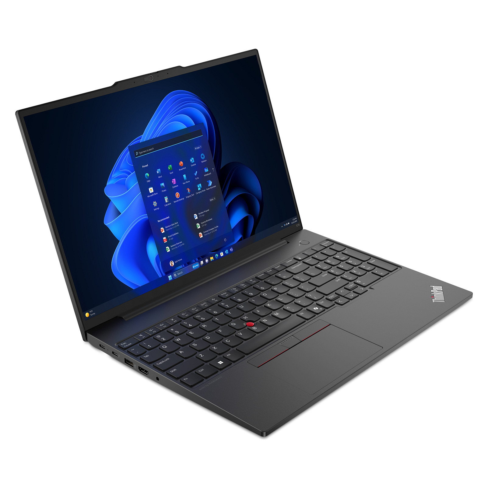 Laptop Lenovo ThinkPad E16 G2 / Ultra 5 125U / 16GB DDR5 / 512GB / 16" WUXGA IPS 60Hz / Intel Graphics / DE  - Zezë - 3