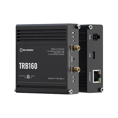 Modem Teltonika TRB160, 4G LTE Cat 6, 3G, Gigabit Ethernet, USB Type-C - Zezë - 3