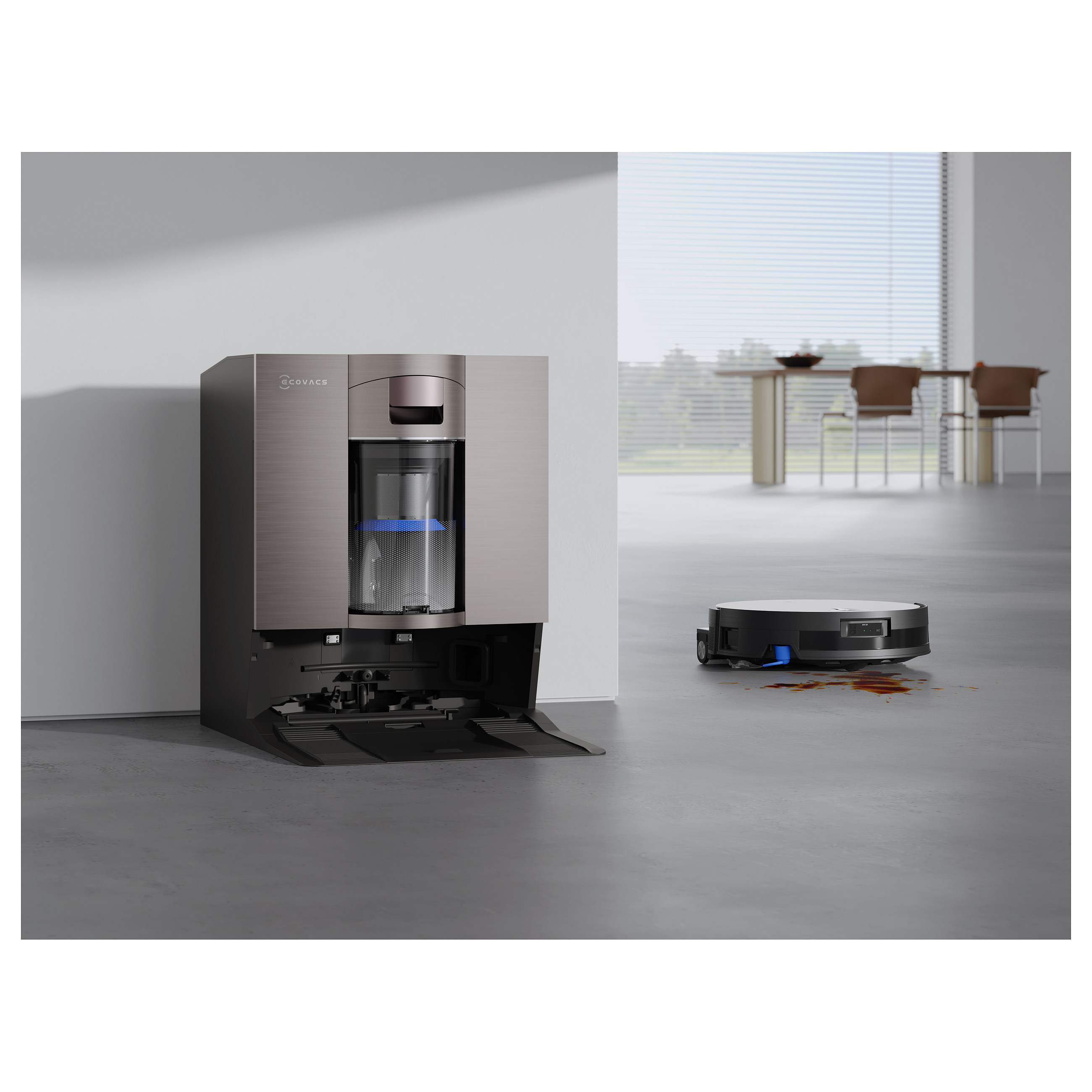 Fshesë Robotike DEEBOT X11 OmniCyclone / Cleaning Station - Zezë - 11