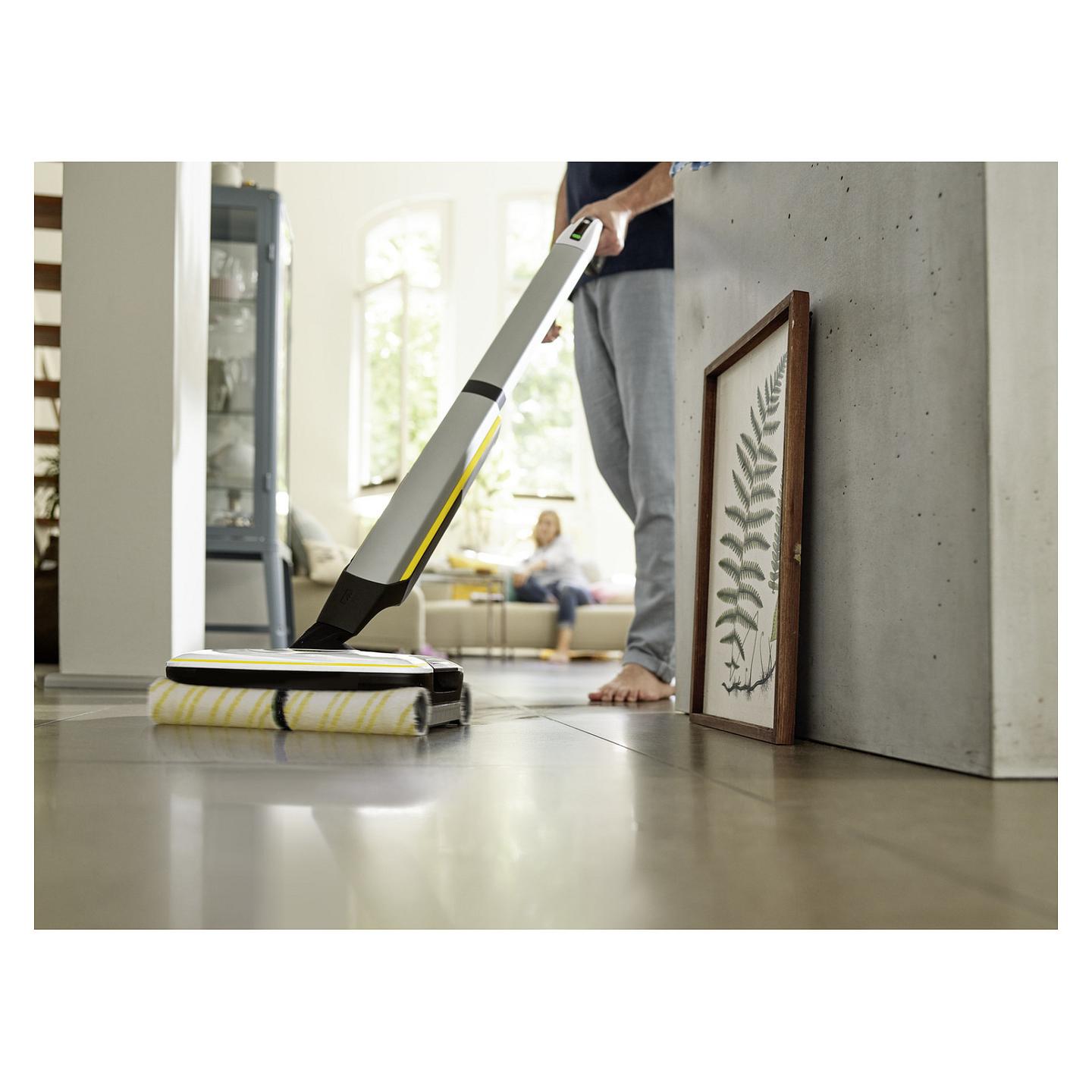 Fshesë me vakum për dysheme Kärcher FC 7 Cordless / 25V / 45 min / 30cm / 0.4L - Bardhë/Zezë - 5