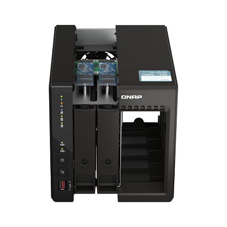 NAS QNAP / TS‑253E / 2 Bays / Intel Celeron J6412 / 2.6 GHz / SATA 6Gb/s - 3