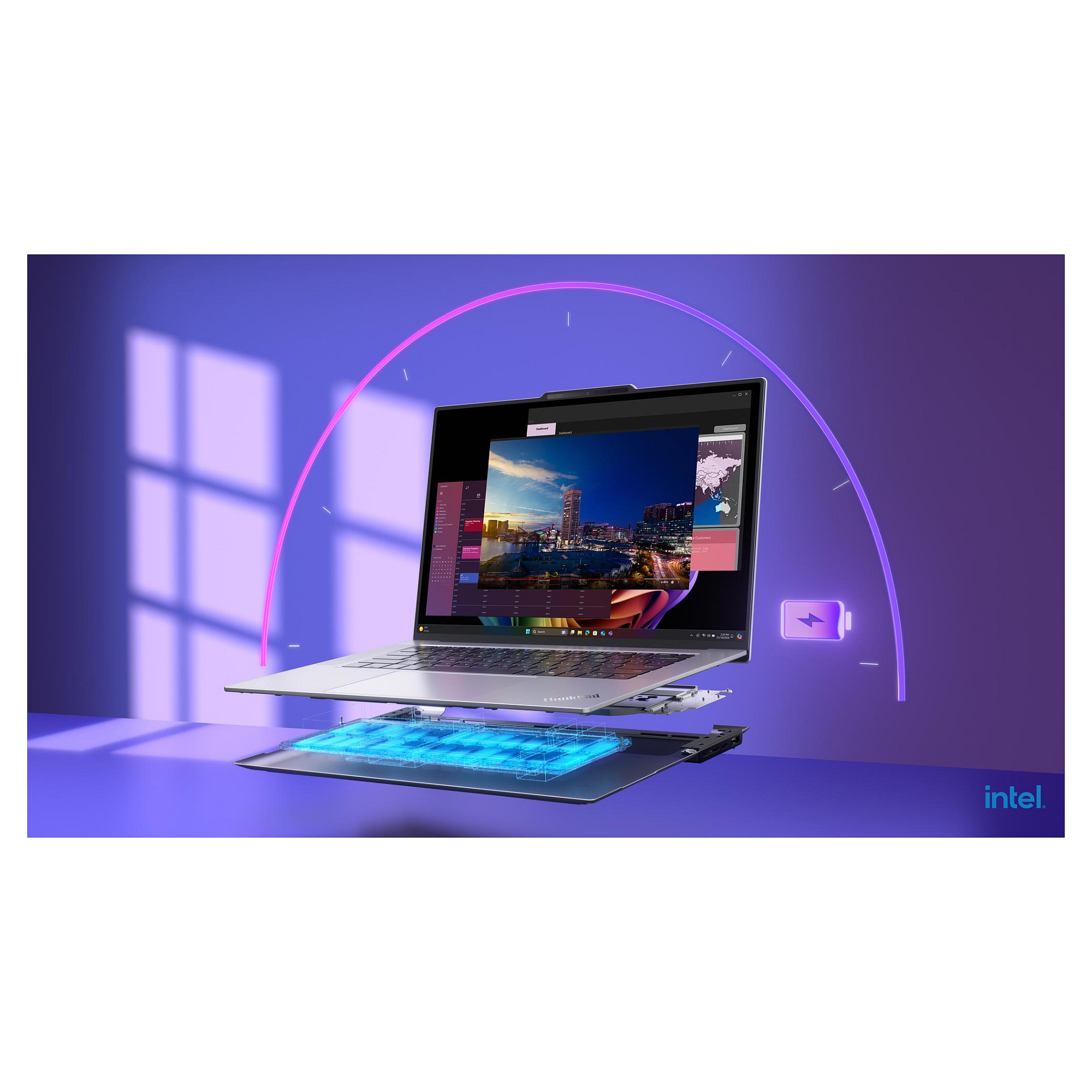 Laptop Lenovo ThinkPad X9-15p G1 / Ultra X7 358H / 32GB LPDDR5x / 1TB / 15.3" 2.8K OLED Touch 120Hz / Intel Arc B390 / DE - Gri - 13