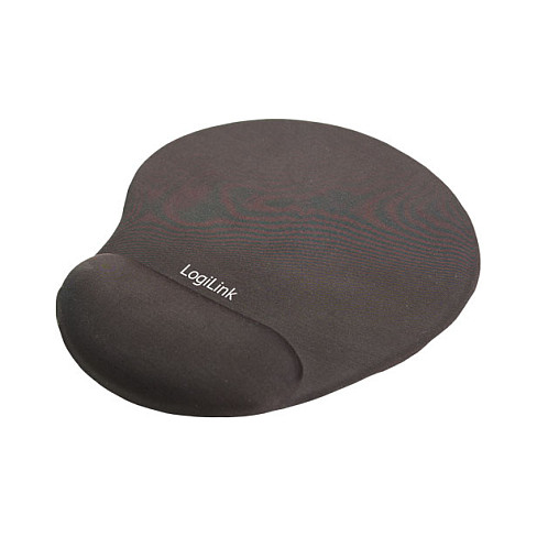 Mauspad LogiLink Mouse Pad with Silicone Gel Wrist Rest 230x195x3mm – Zezë - 1