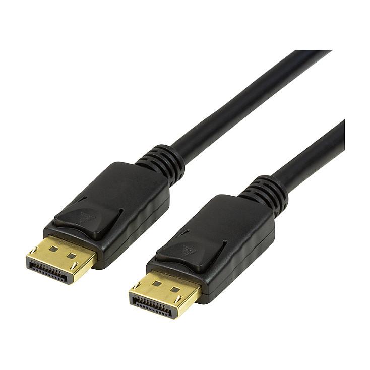 Kabllo DisplayPort LogiLink CV0119 / DisplayPort 1.4 / 1m / 8K 60Hz / 4K 120Hz - Zezë