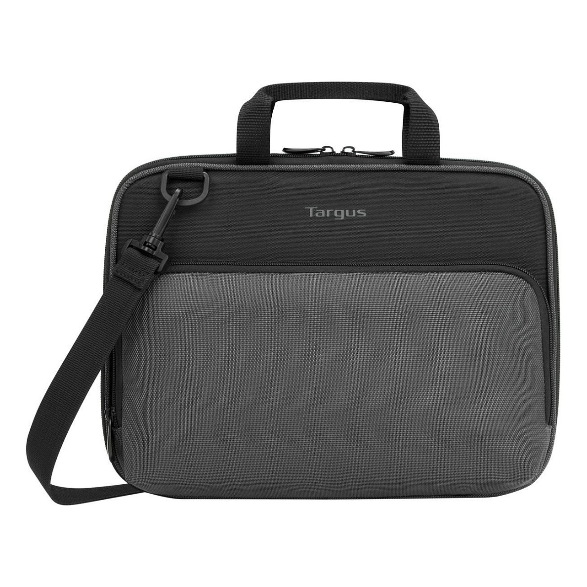 Çantë për Laptop Targus Work-in Essentials TED006GL / Briefcase / 11.6" / Polyurethane / Soft Lining / Elastic Straps / Front Pocket / Detachable Shoulder Strap - Zezë/Gri - 6