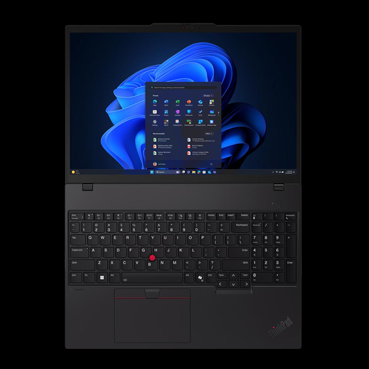 Laptop Lenovo ThinkPad T16 Gen 4 21QNS06S00, Ryzen AI 7 PRO 350, 32GB DDR5, 1TB, 16" WUXGA IPS, AMD Radeon 860M - Zezë - 4