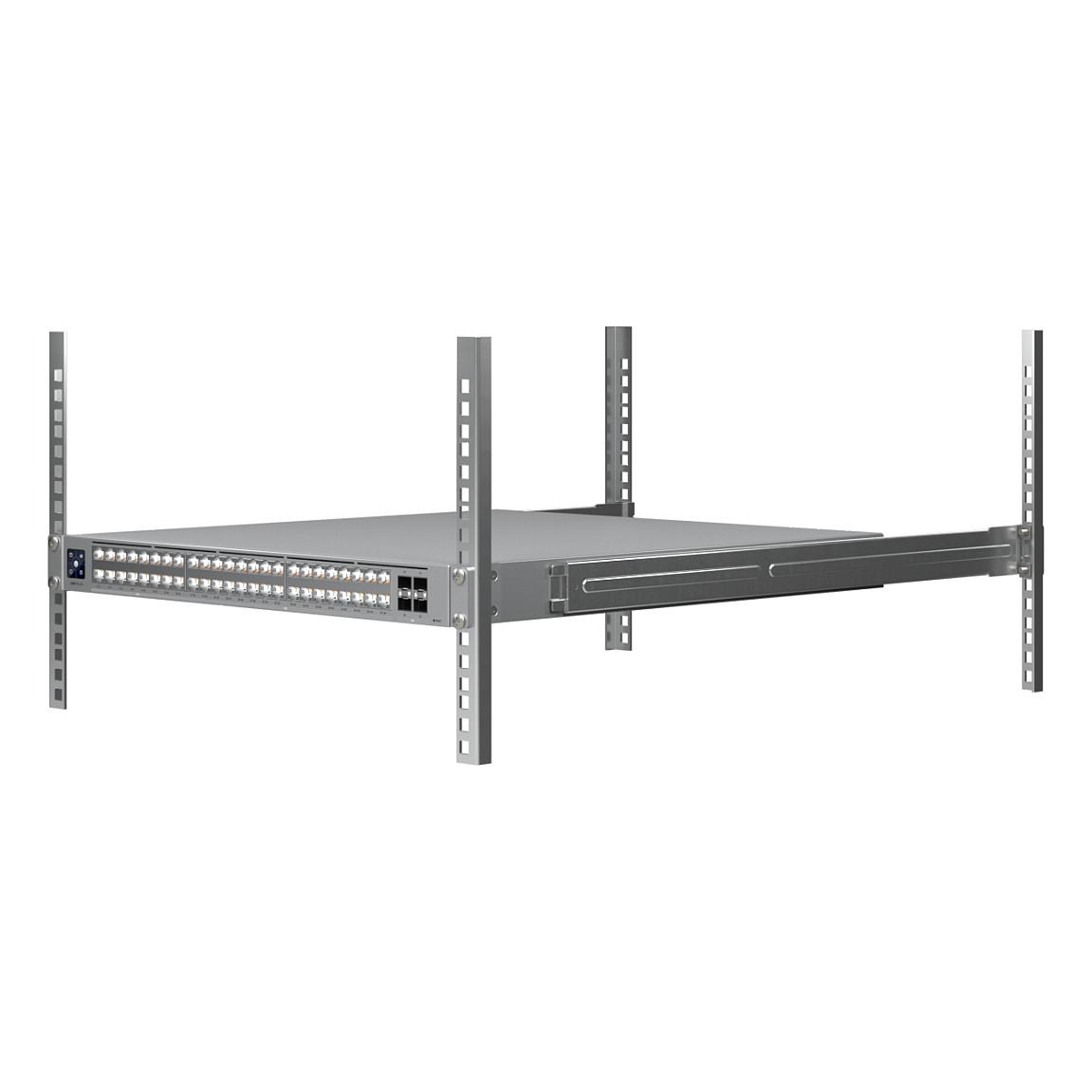 Switch Ubiquiti UniFi Pro XG 48, 32x 10GbE RJ45, 16x 2.5GbE RJ45, 4x SFP28 25Gbps, Layer 3, 920Gbps, Rack 1U - Hiri - 8