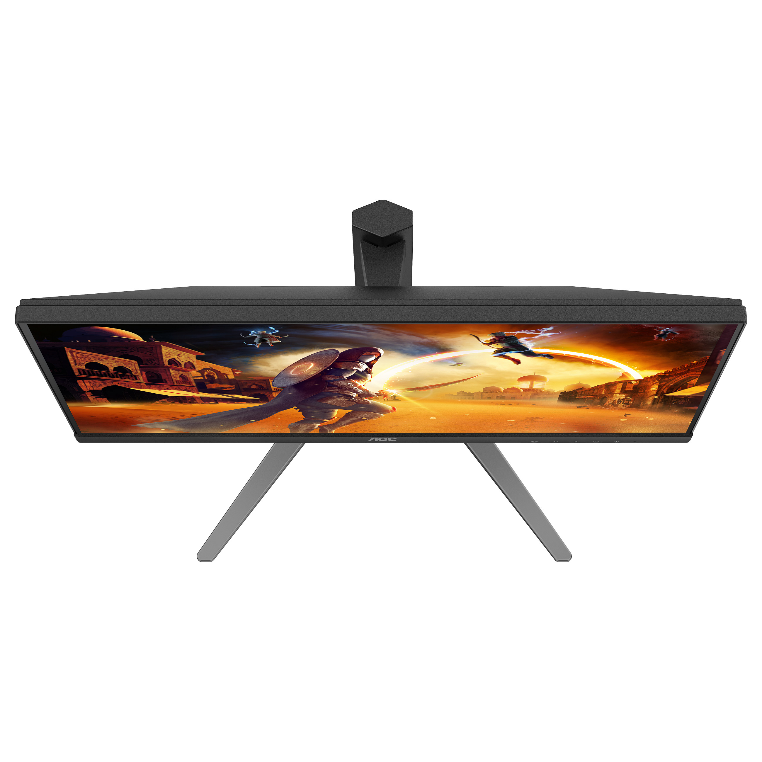Monitor Gaming AOC 27G4HA / 27"/ Full HD Fast IPS / W-LED / 200Hz / 1ms / HDMI + DisplayPort - Zezë/Kuqe - 7