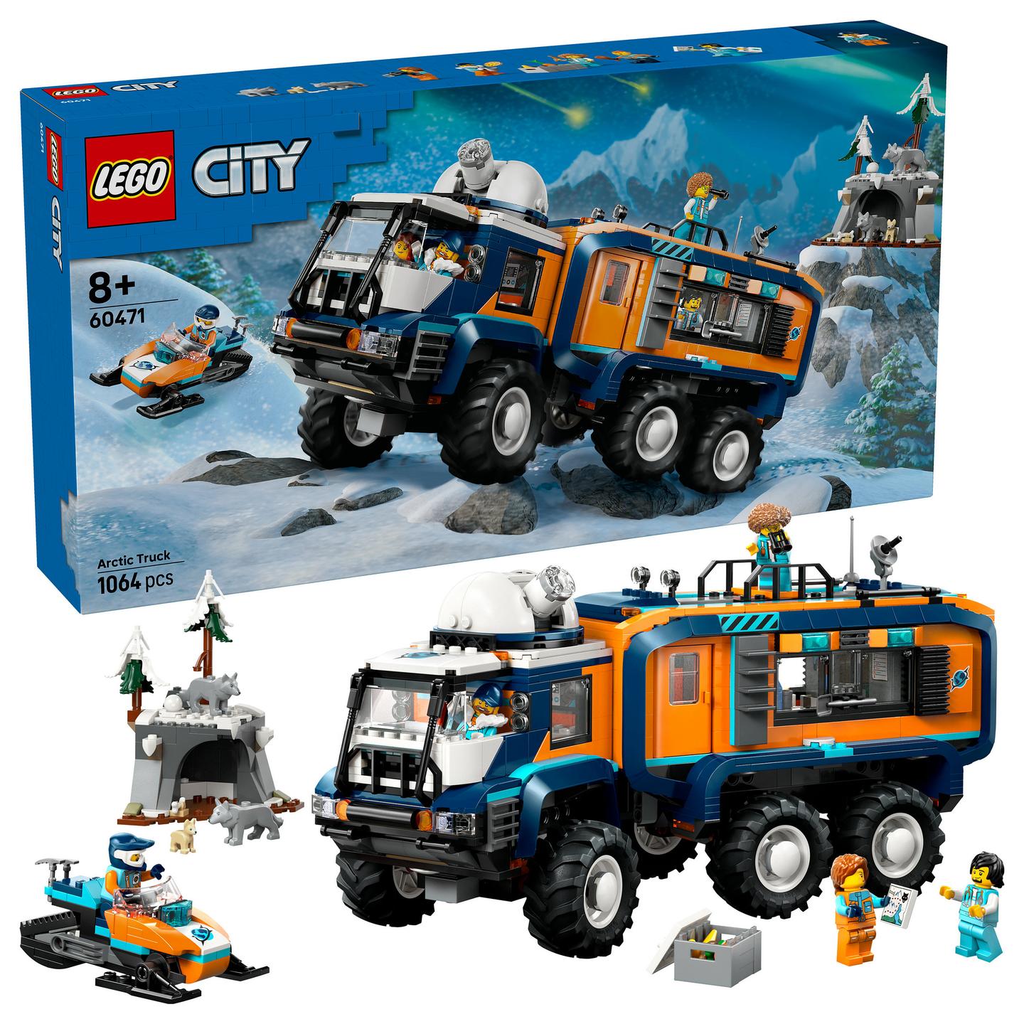 LEGO City Arctic Explorer Science Lab Truck - 4