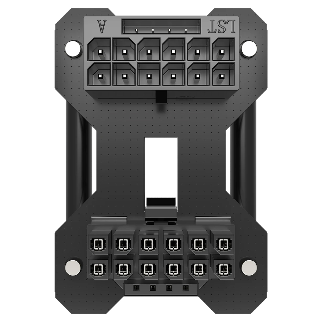 Kabllo për Furnizim me Energji CORSAIR 12V-2x6 / PCIe 5.1 / 180° GPU Power Bridge - Zezë