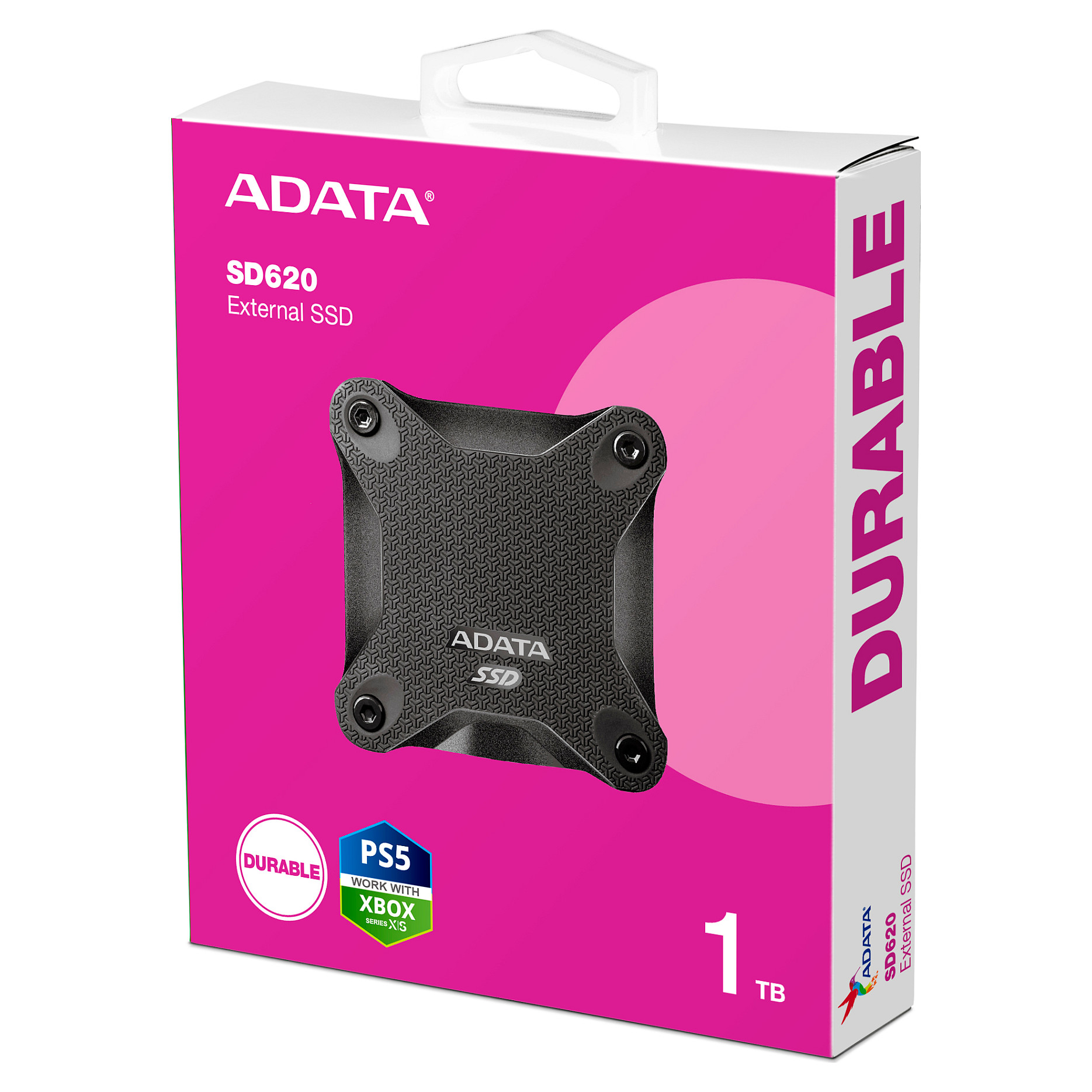 SSD të Jashtme ADATA SD620 Portable / 1TB / USB 3.2 - Zezë - 6