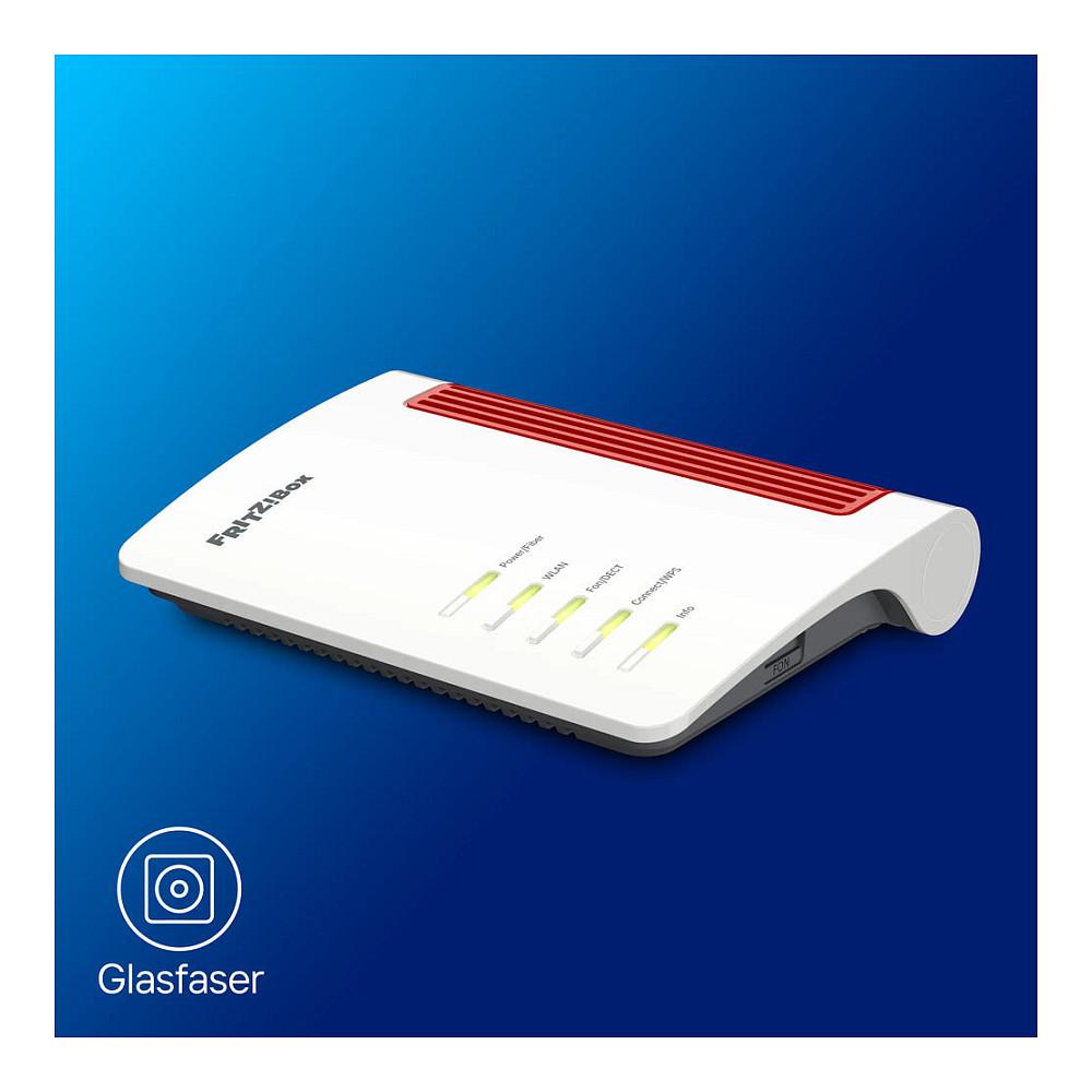 Ruter FRITZ!Box 5630, Wi-Fi 7, GPON deri në 2.5Gbps, 1× 2.5GbE WAN/LAN + 3× Gigabit LAN - Bardhë - 2