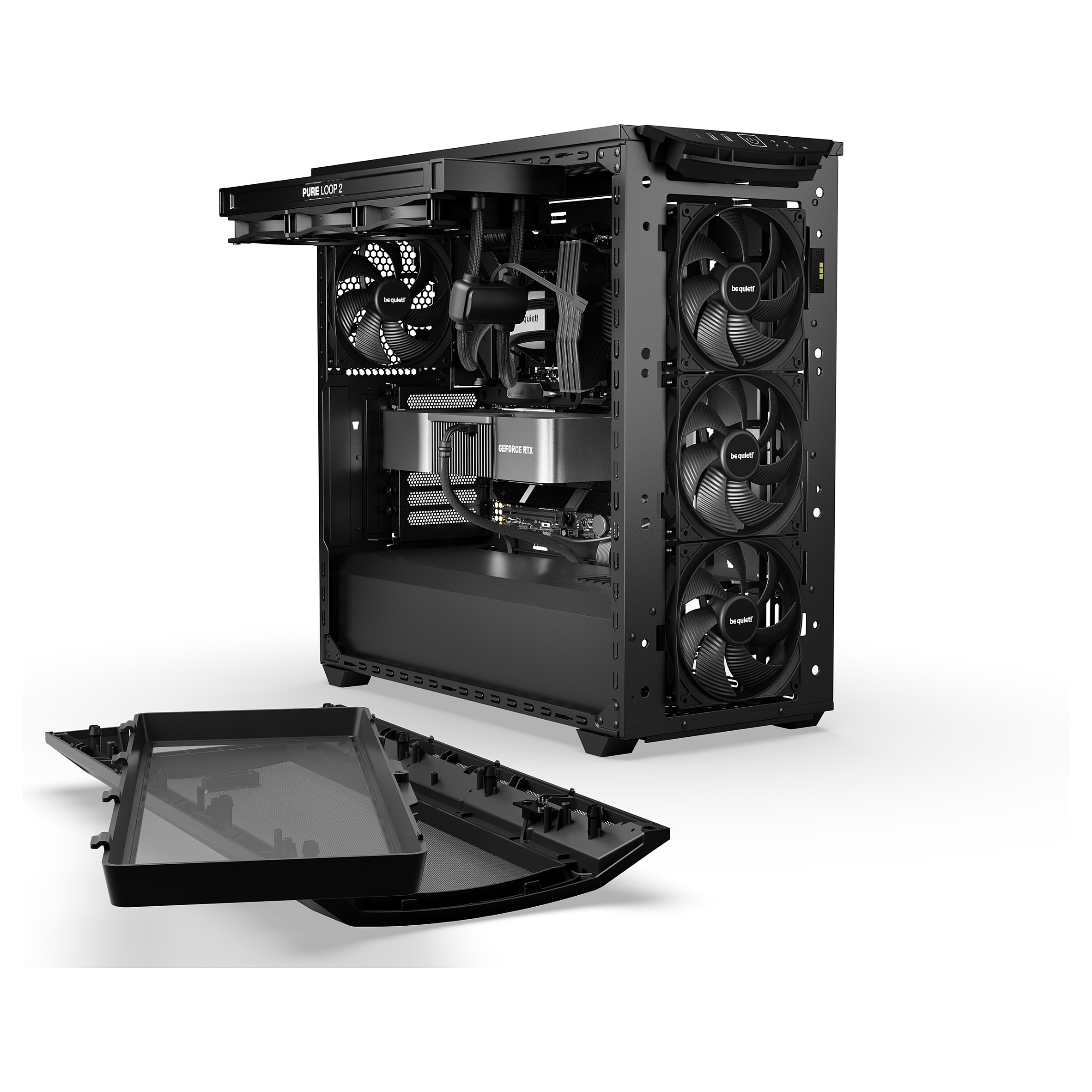 Kasë Midi be quiet! SHADOW BASE 800DX – Zezë - 8
