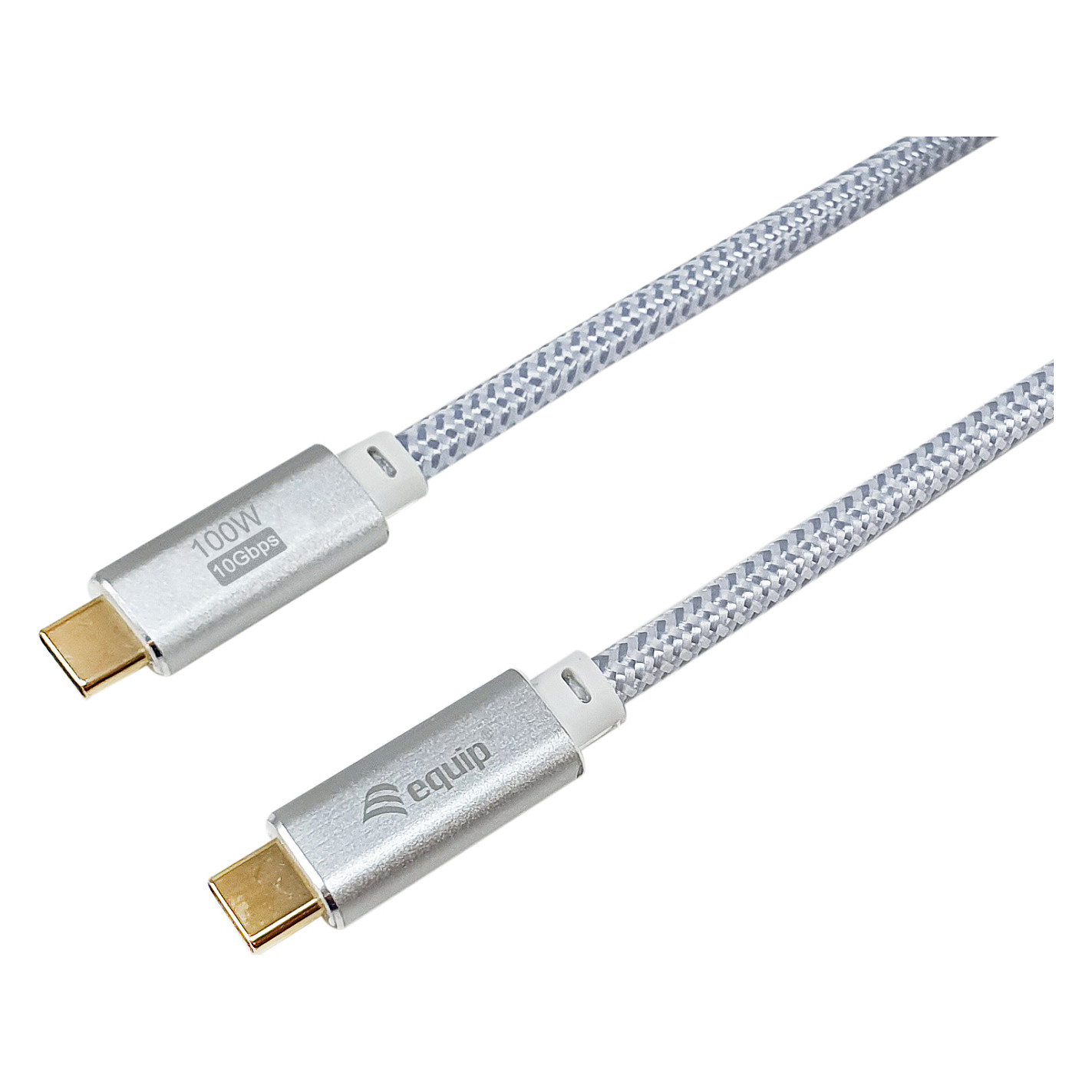 Kabllo USB Equip USB-C 3.2 në USB-C (St/St) / 3.00m / 5A / 4K@60Hz – Bardhë - 2