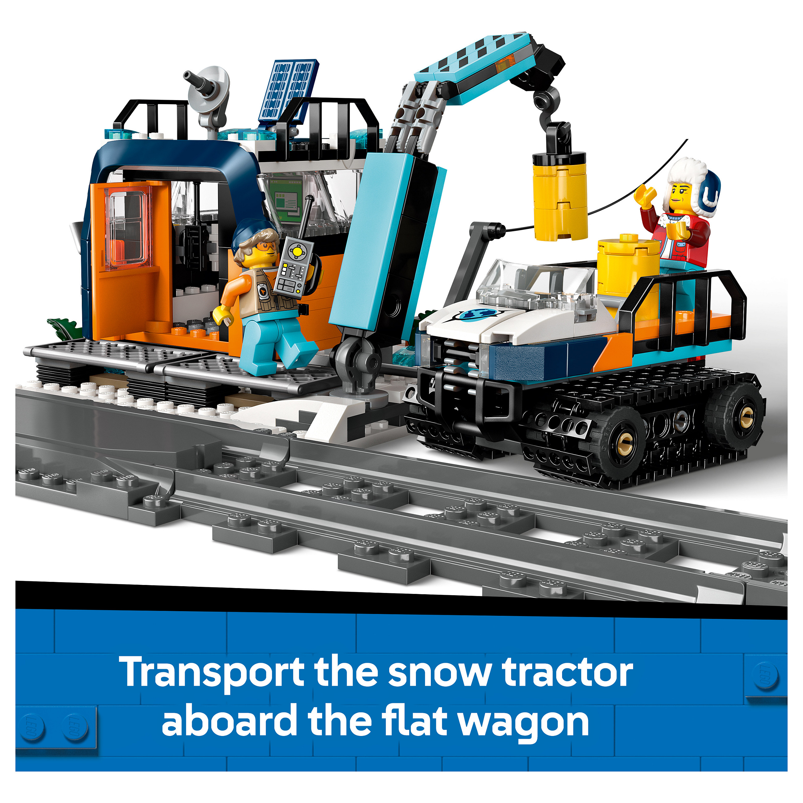LEGO City Explorers Arctic Polar Express Train – Mix - 34