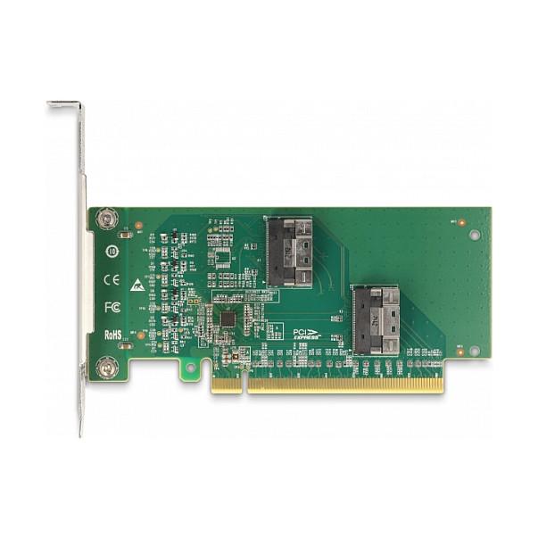 Kartë Zgjerimi PCI Express Delock 90077 / PCIe 4.0 x16 / 4x SFF-8639 / NVMe / 64Gbps - 5