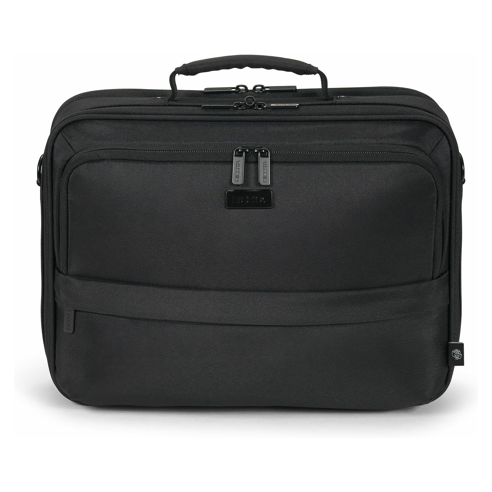 Çantë për laptop DICOTA Eco Multi CORE D32029-RPET / Briefcase / 13-14.1" / 100% Recycled PET / Padded Laptop Compartment / RFID Blocker / GPS Tracker Pocket / Water-Repellent - Zezë - 4