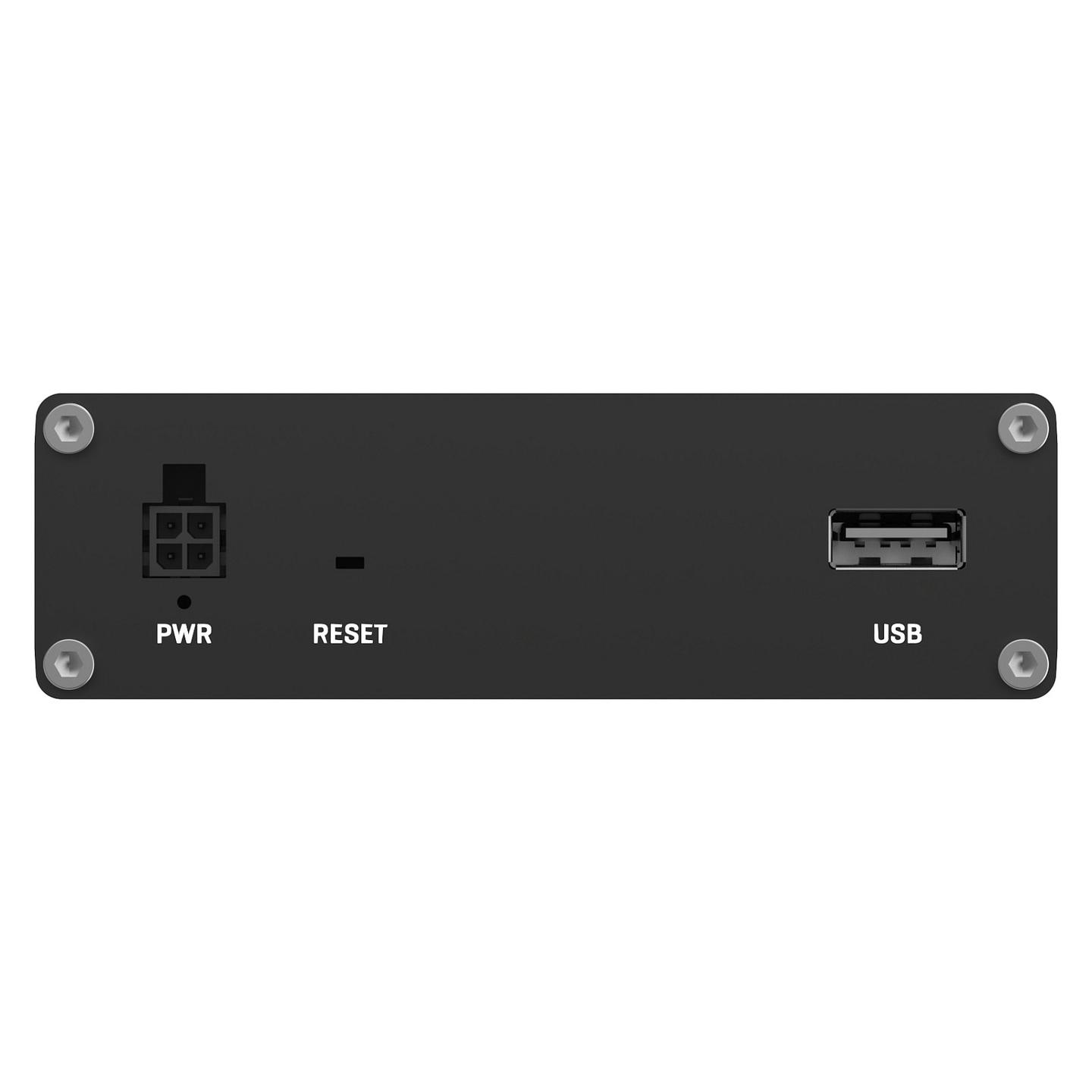 Teltonika, RUT301, Ruter Industrial Ethernet, 1× WAN + 4× LAN 10/100 Mbps, USB 2.0, 2× Digital I/O – Zezë - 3
