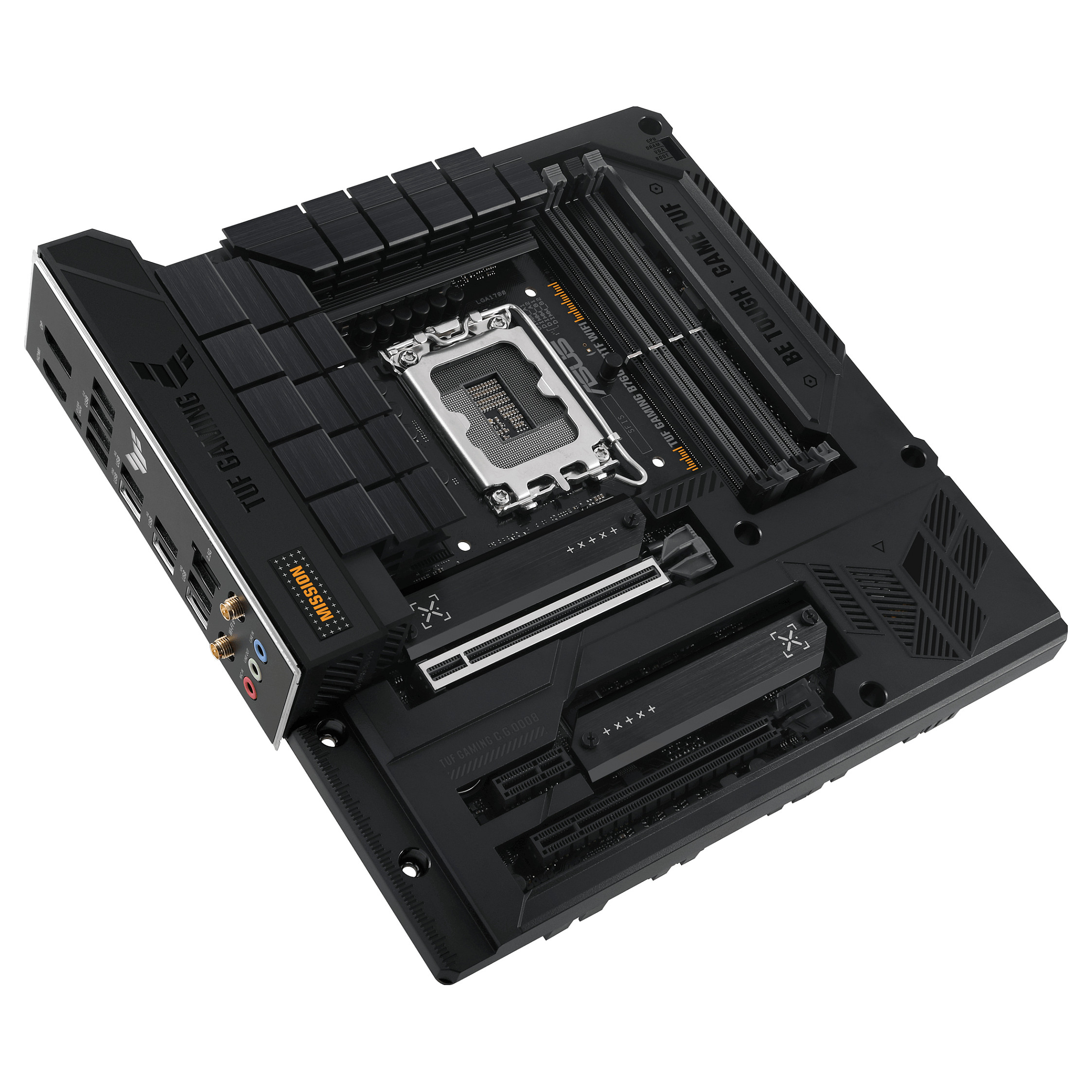 Pllakë Amë ASUS Intel TUF GAMING B760M-BTF WIFI DDR5 mATX - 4