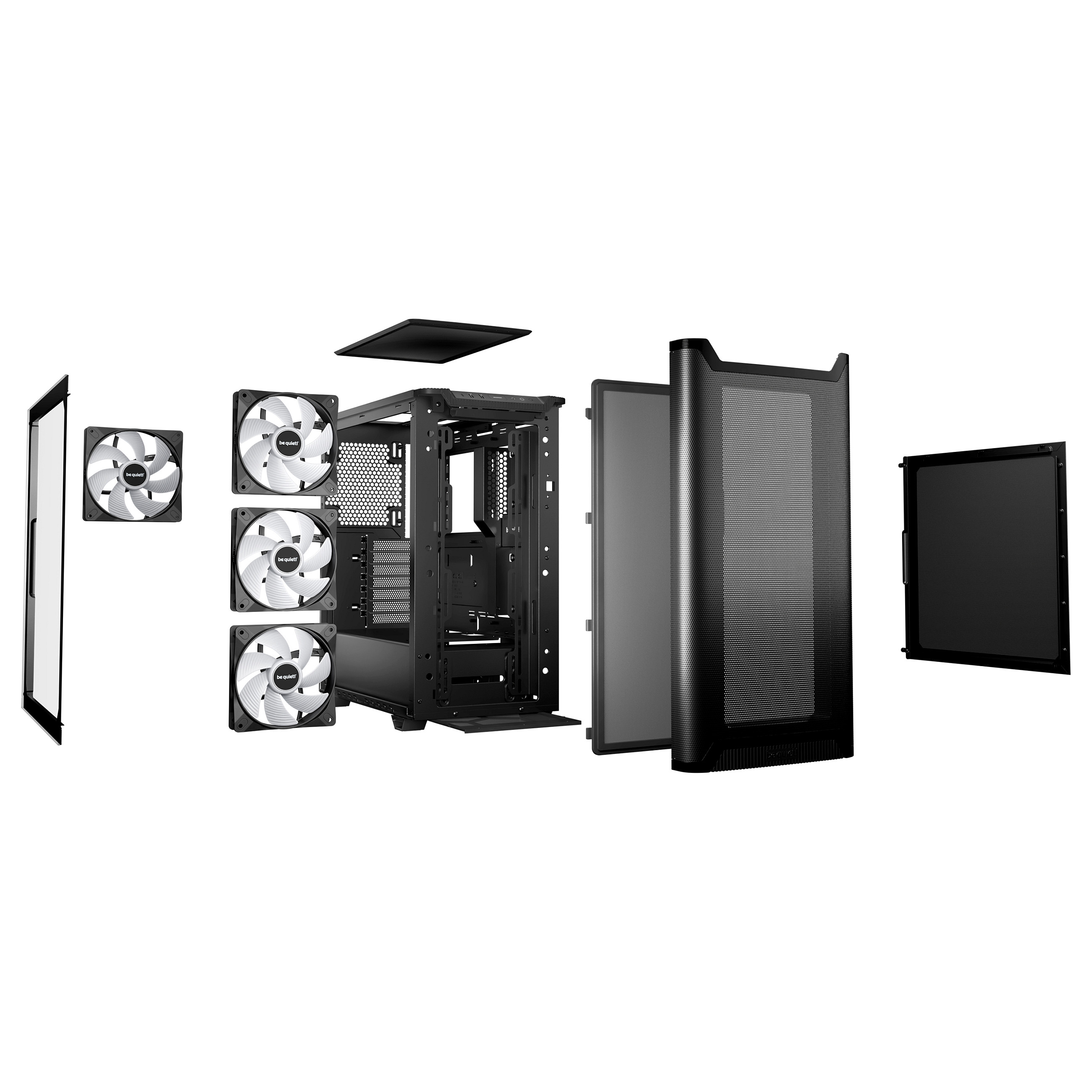 Kasë Midi be quiet! PURE BASE 501 DX – Zezë - 4