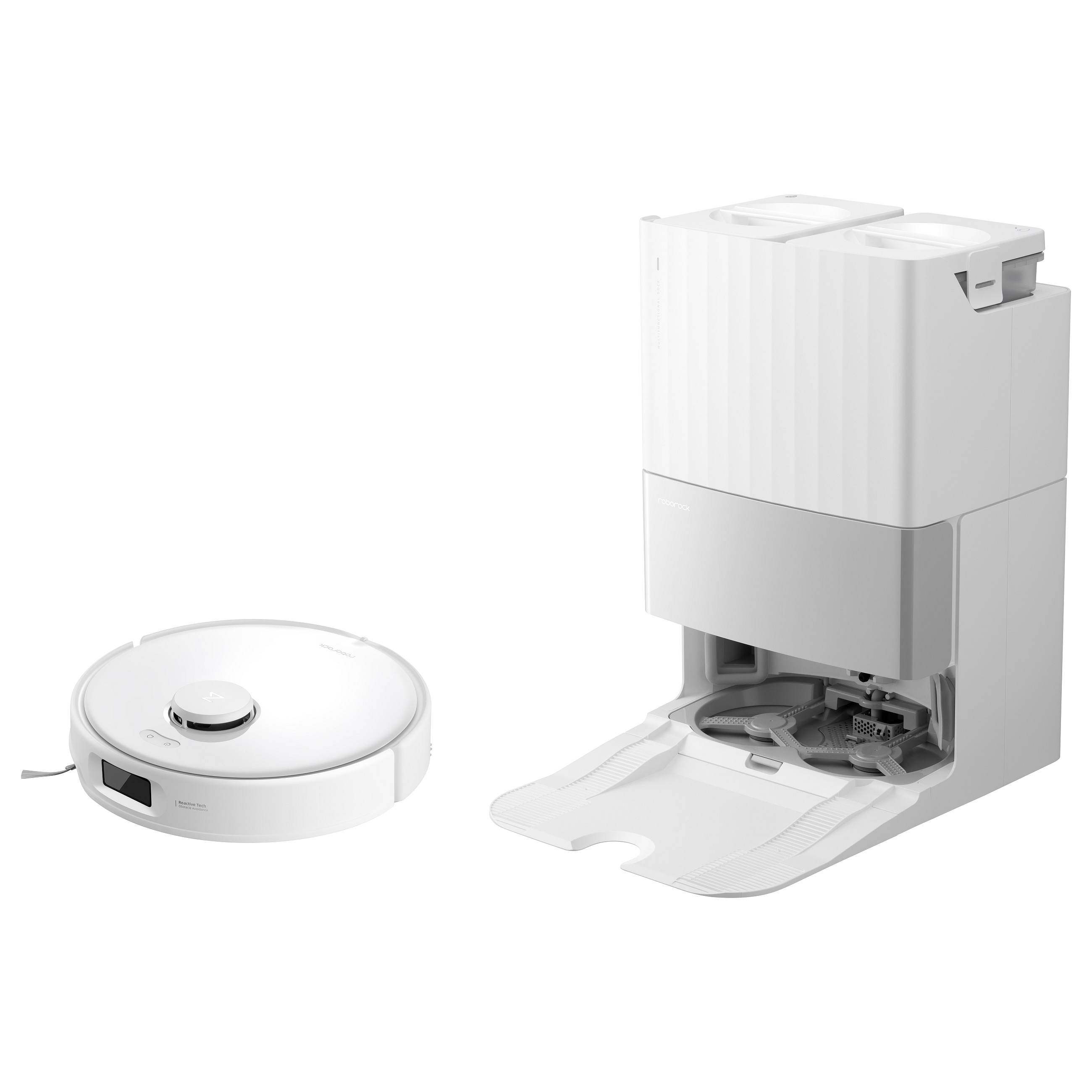 Fshesë Robotike Qrevo Edge 5V1 with multifunction docking station 3.0 - Bardhë - 5