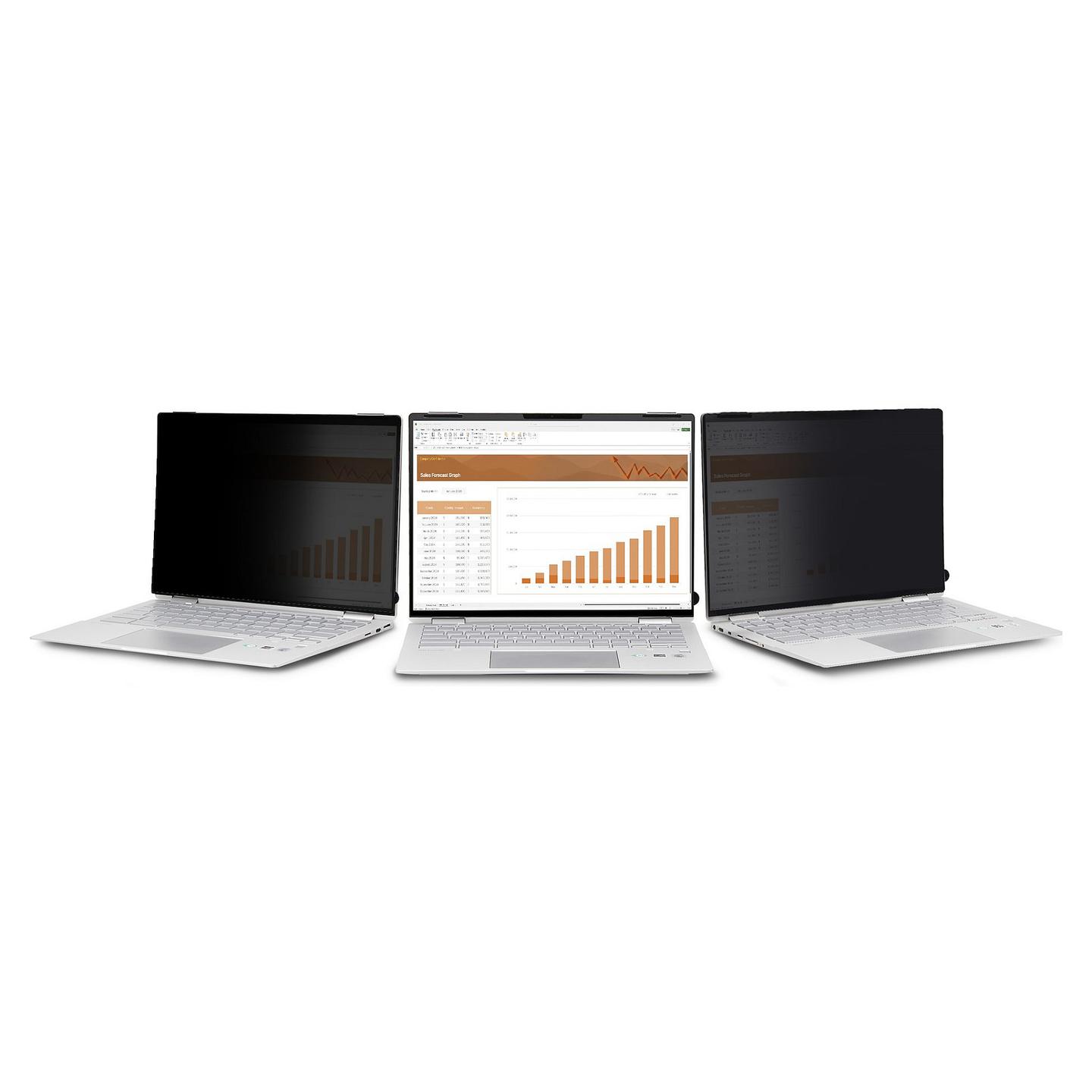 Filtër Privatësie StarTech.com 14LT-PRIVACY-SCREEN, 14", 16:9, Flip-Over, Touch, ±30°, Anti-Glare - Zezë - 2