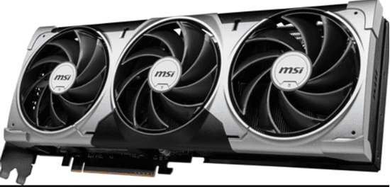 Kartelë Grafike MSI GeForce RTX 5080 Ventus 3X OC, 16GB GDDR7, 256-bit, 360W, 3x Ventilatorë, 3x DisplayPort 2.1b, 1x HDMI 2.1b - Zezë - 3