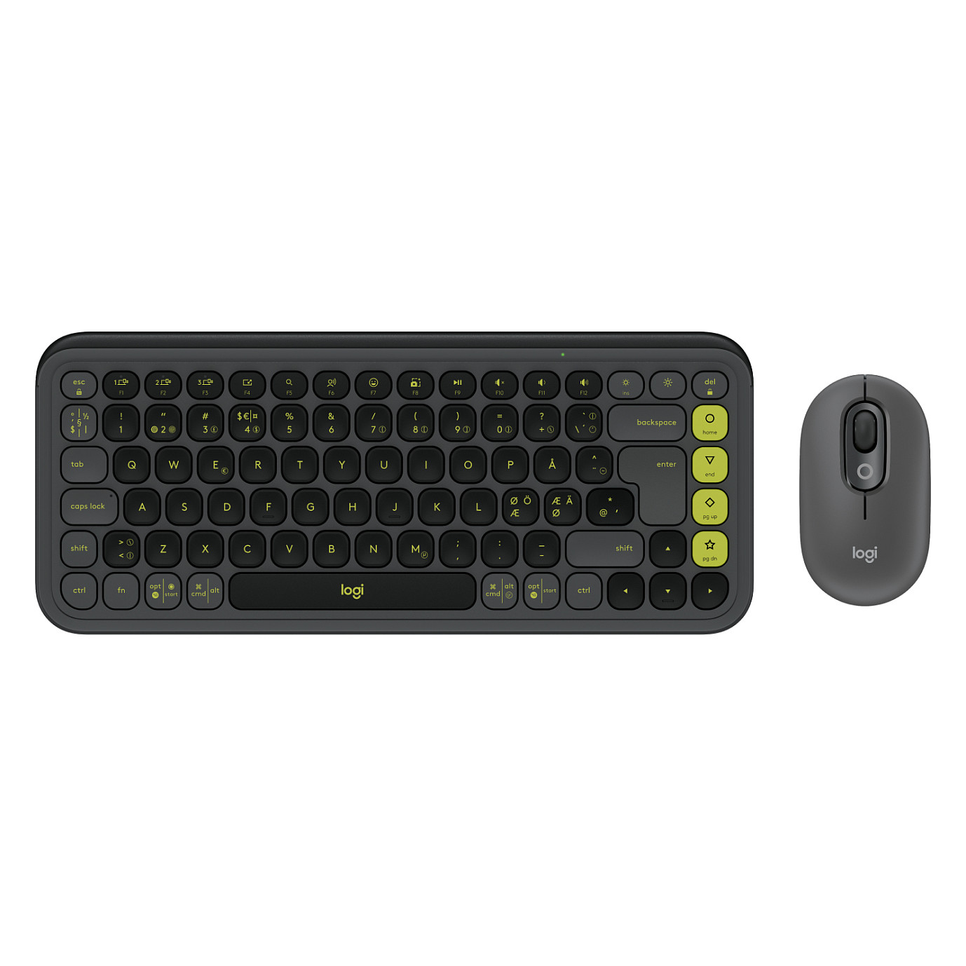 Combo (Tastierë & Maus) Logitech POP Icon / Mini Low-Profile / Wireless Bluetooth / Scissor-Switch / 400 DPI / Multi-Device – Zezë - 2