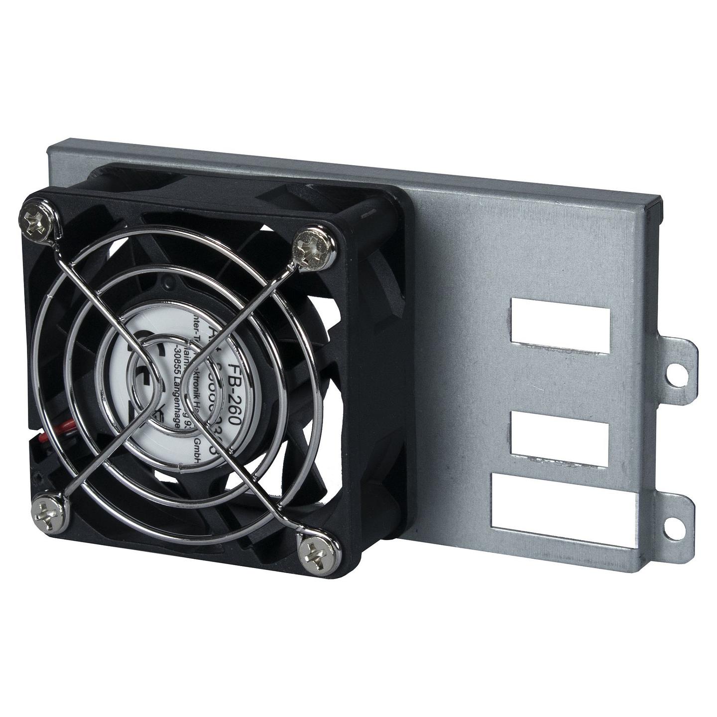Ftohës për Kasë Inter-Tech FB-260, ventilator 60mm, 2650 RPM, lidhje Molex, për backplane 2-fishtë - Zezë