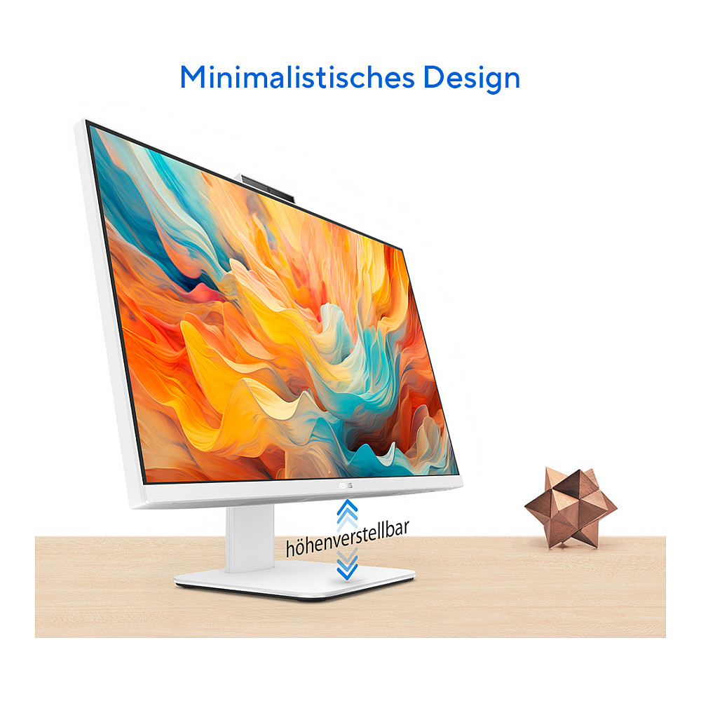 AIO ASUS ExpertCenter P4 V470VAK-WPE925W / i5-13420H / 8GB DDR5 / 512GB / 27" Full HD / Intel UHD Graphics / Kb +  Mouse - Bardhë - 13
