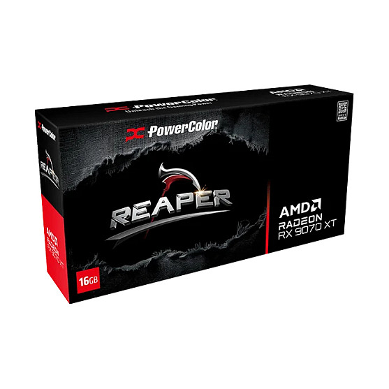 Kartelë Grafike RX 9070 XT 16GB PowerColor Reaper GDDR6 3 Fan - 6