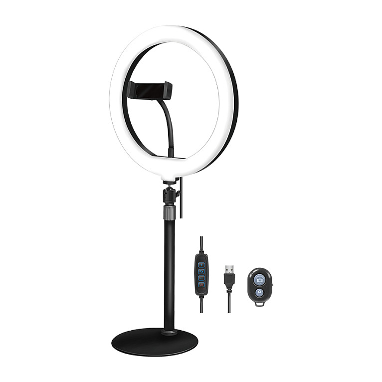 Dritë e Mençur LogiLink AA0152 / 25 cm / 120 LED / Tripod / Telekomandë – Zezë