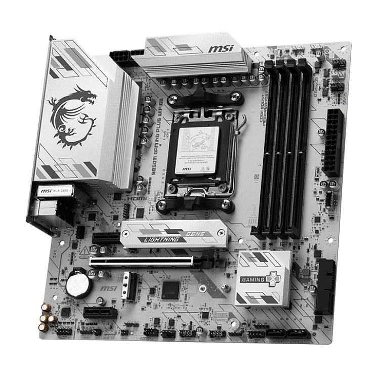 Pllakë Amë AMD AM5 MSI B850M Gaming Plus / mATX / DDR5 / HDMI - 3