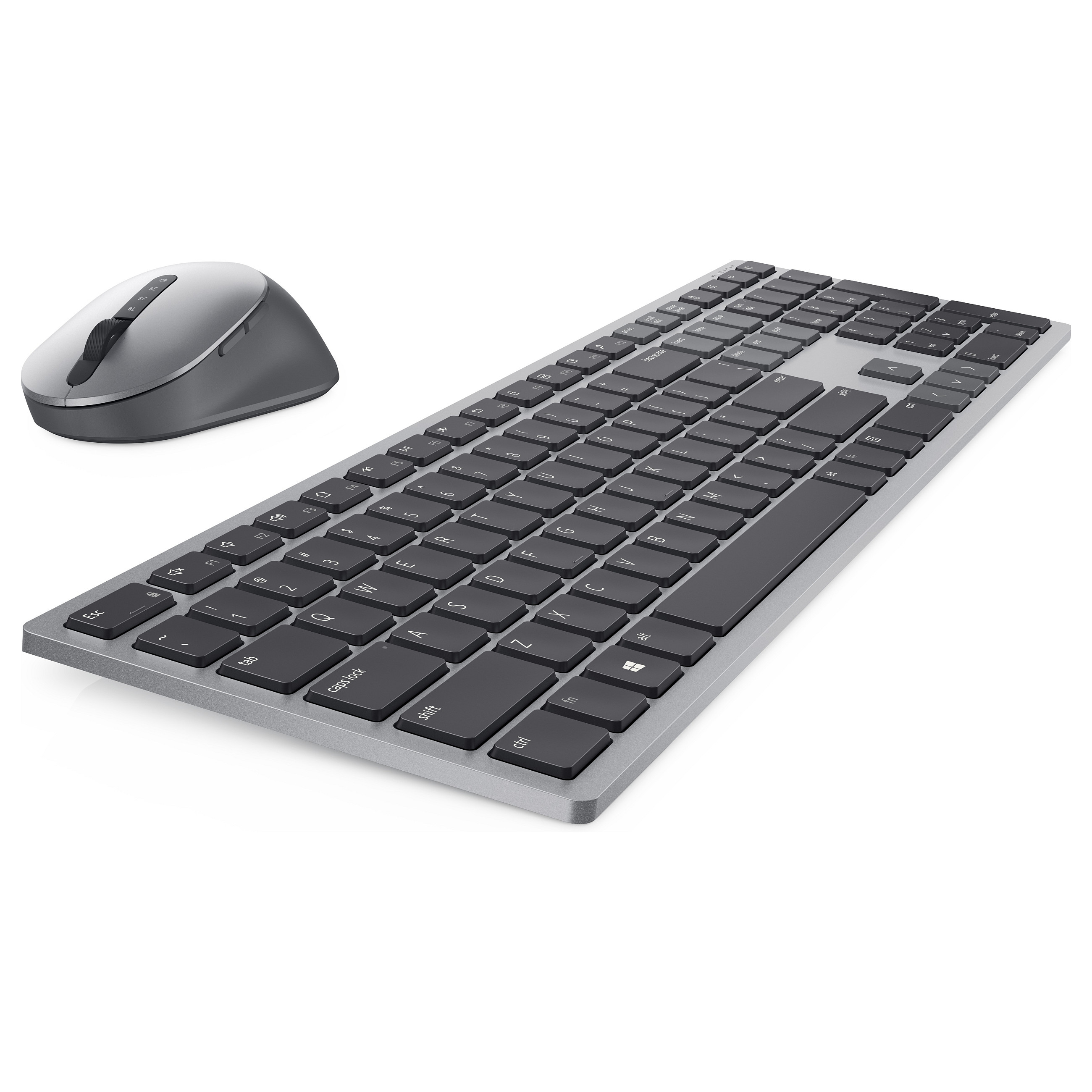 Combo (Tastierë & Maus) Dell KM7321W - Argjend - 6