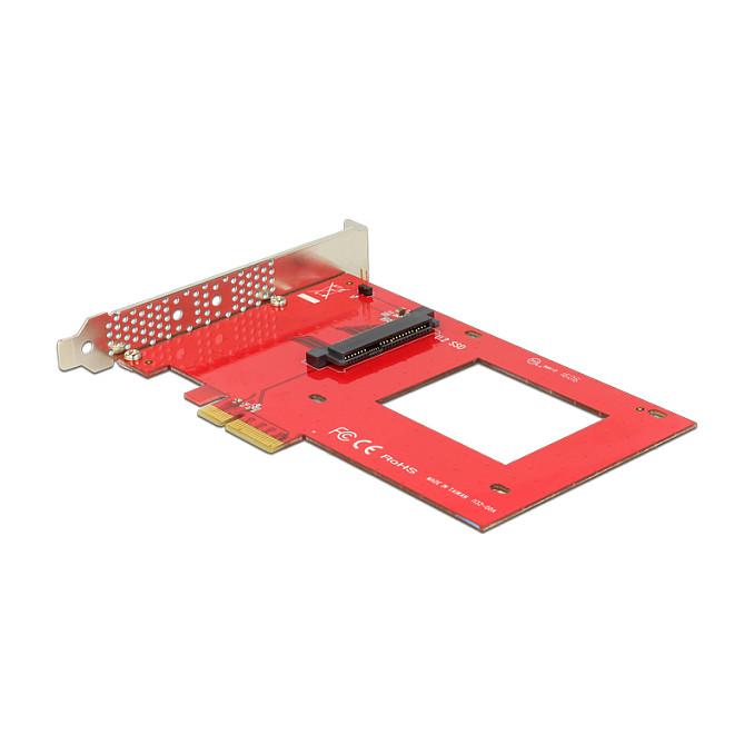 Kartë Zgjerimi PCI Express Delock 89469 / PCIe 4.0 x4 / 1x U.2 SFF-8639 / NVMe