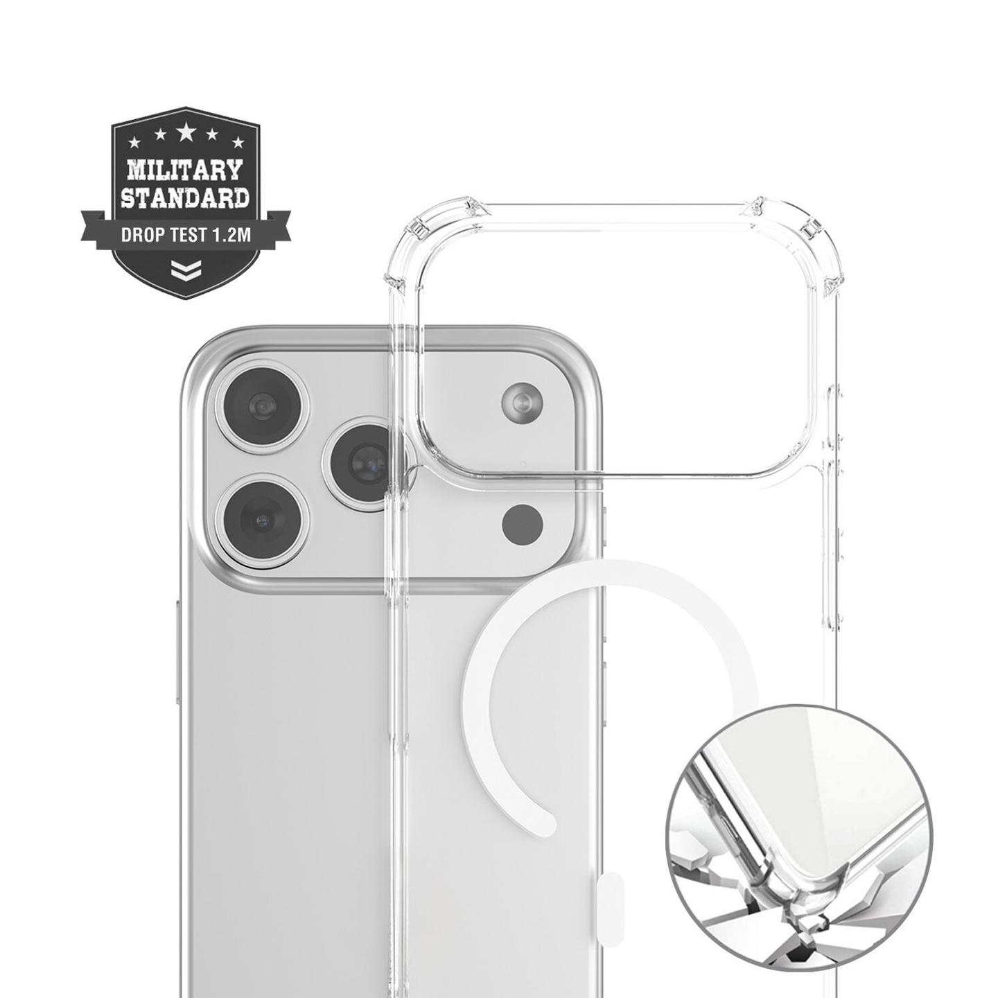 Case për Telefon 4smarts Hybrid Ibiza për iPhone 18 Pro Max / 17 Pro Max, MagSafe - Transparente - 2