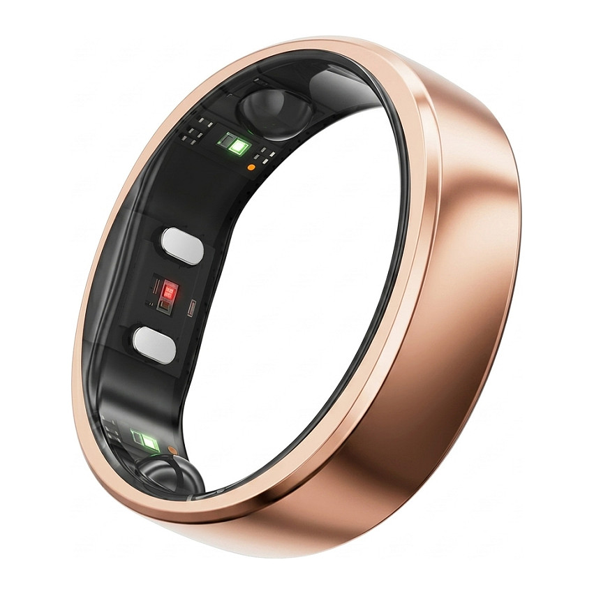 Smart Ring RingConn Gen 2 / Madhësia 13 / Bluetooth 5.0 / Monitorim i Rrahjeve të Zemrës – Ari Rozë