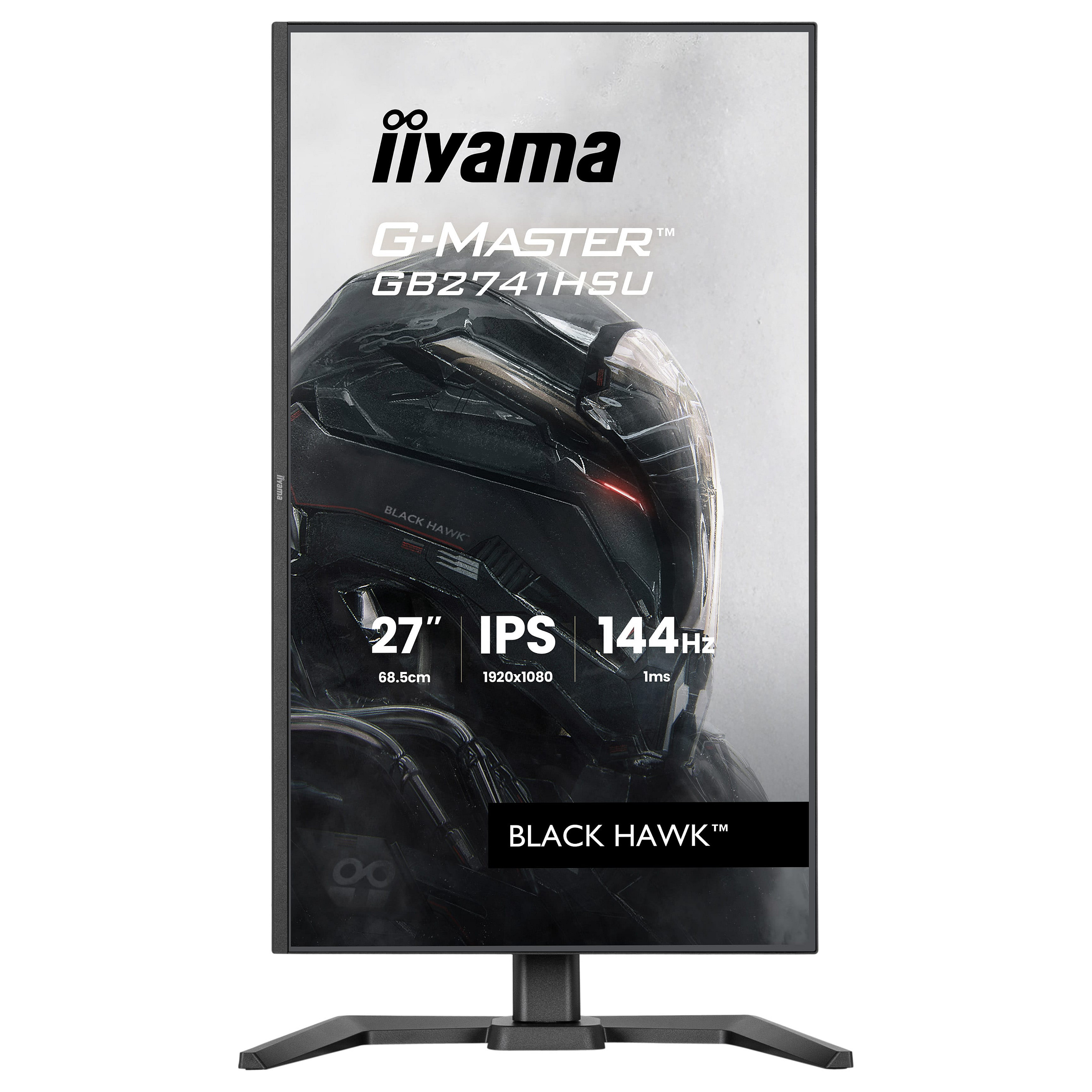 Monitor Gaming iiyama GB2741HSU-B1 / 27"/ Full HD IPS / LED / 144 Hz / 1 ms / HDMI+USB+DP+HDCP - Zezë - 2
