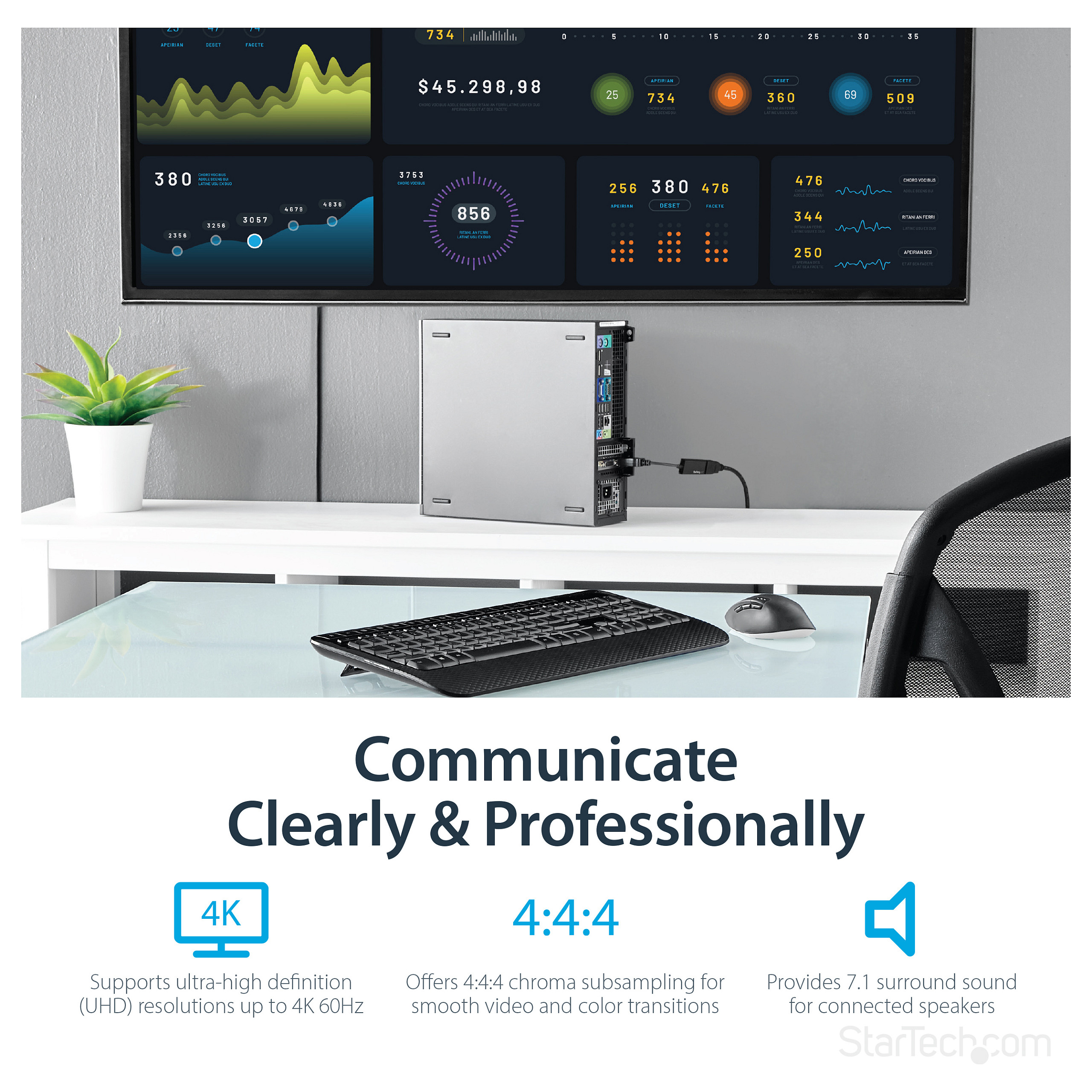 DISPLAYPORT TO HDMI - 4K 60HZ - 10