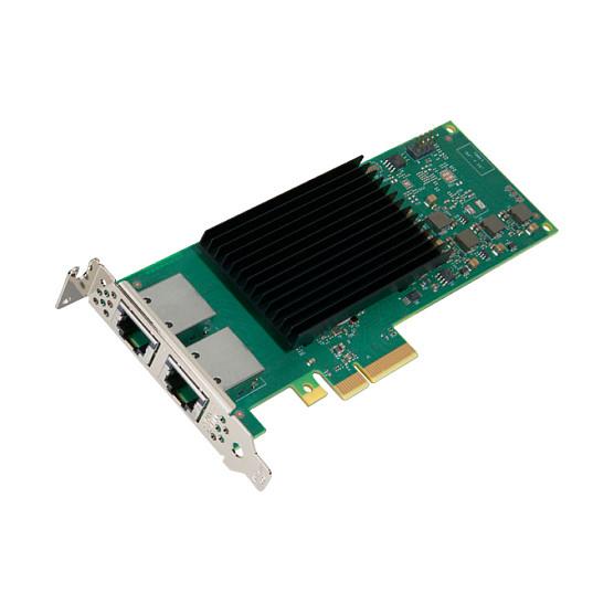 Kartë Zgjerimi Intel Ethernet Network Adapter E610-XT2, 2x RJ45, 10/5/2.5/1GbE, PCIe 4.0 x4 – Zezë/Gjelbër