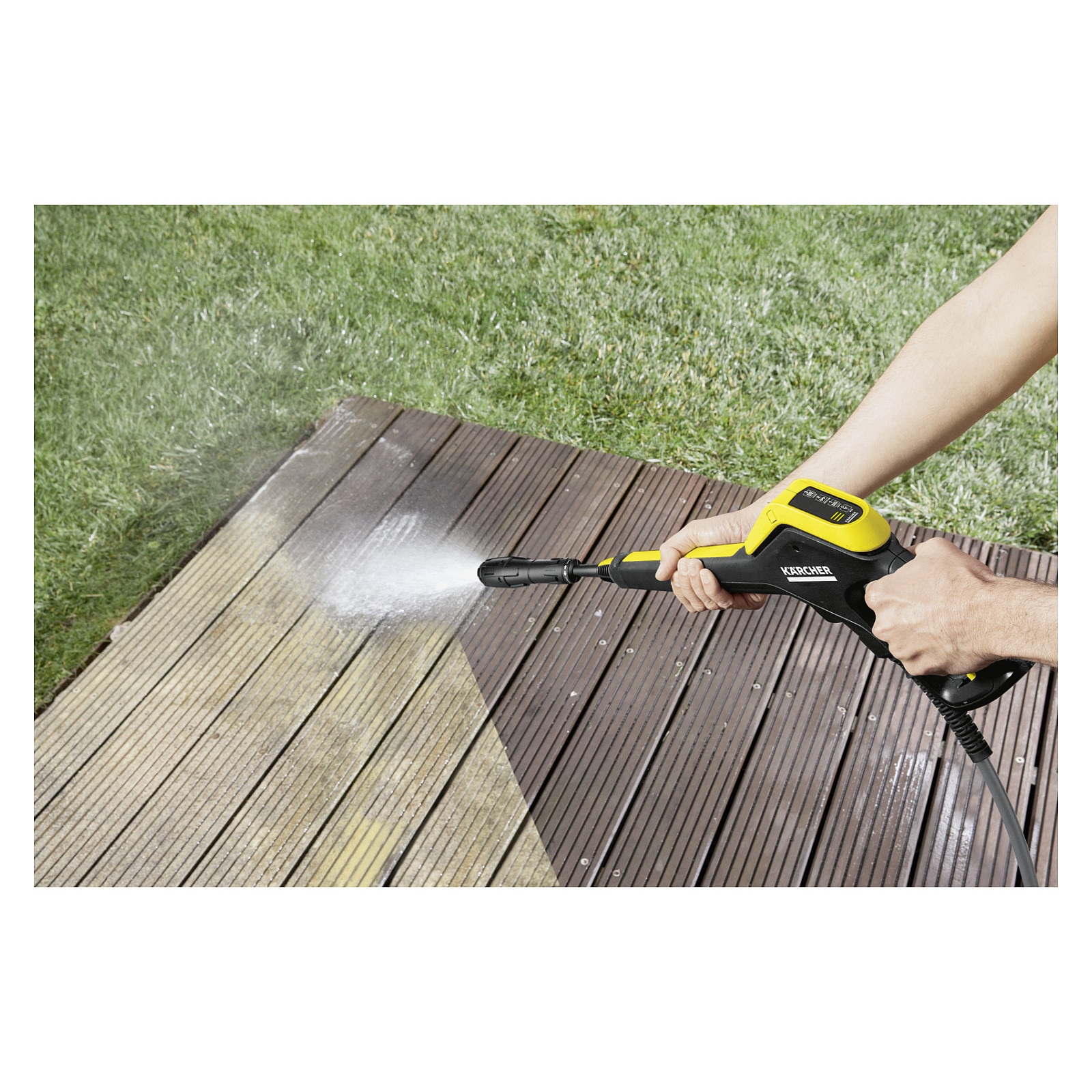 Pastrues me presion Kärcher K 5 Power Control Flex / 2100W / 145bar / 500L/h / 40m²/h / 10m / Power Control / G 160 Q – Verdhë/Zezë - 10