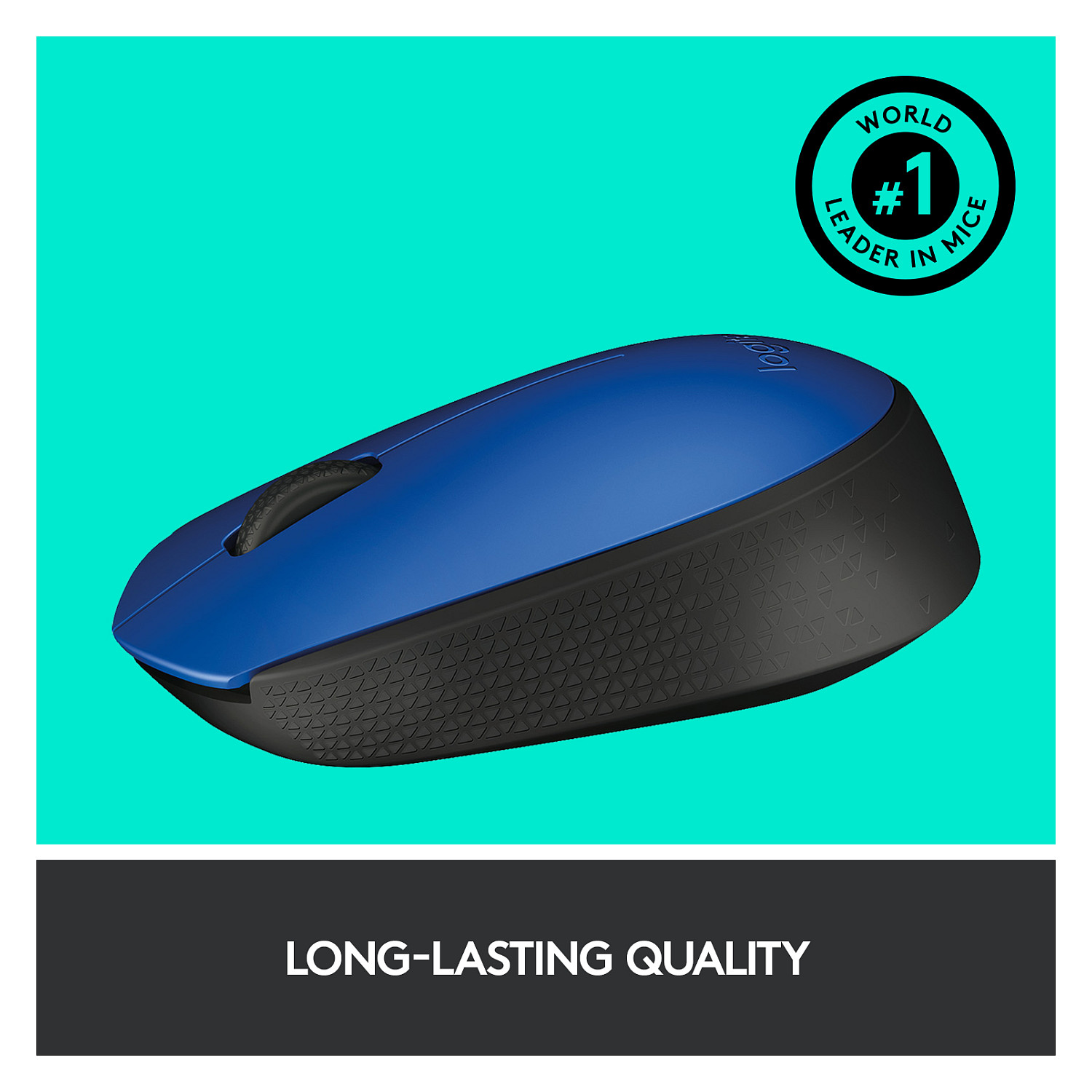 Maus Logitech M171 / Pa kabllo / i kaltër - 9