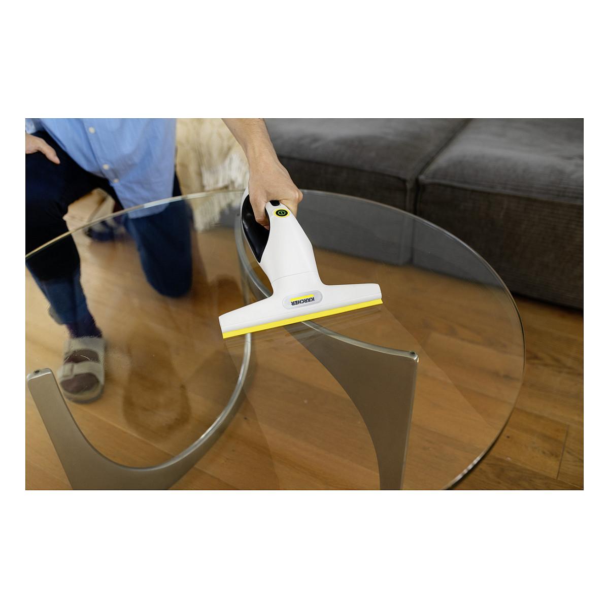Pastrues Xhamash Kärcher WV 2 Universal Care, 280mm, 120ml, 35min, Li-Ion, 360° - Zezë, Verdhë - 8