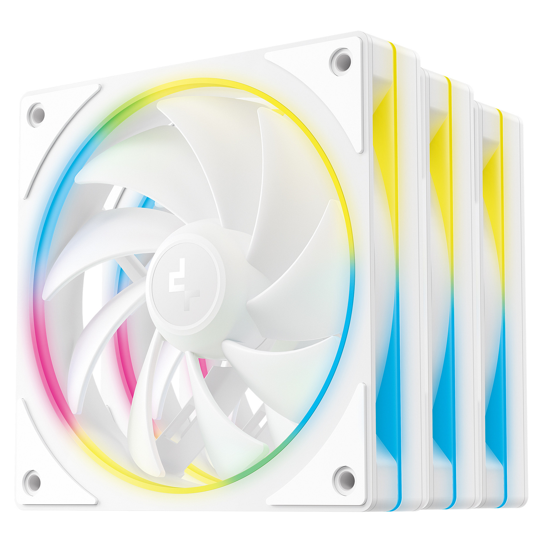 Ftohës për Kasë 120mm DeepCool FL12R SE WH / ARGB PWM - Bardhë - 1