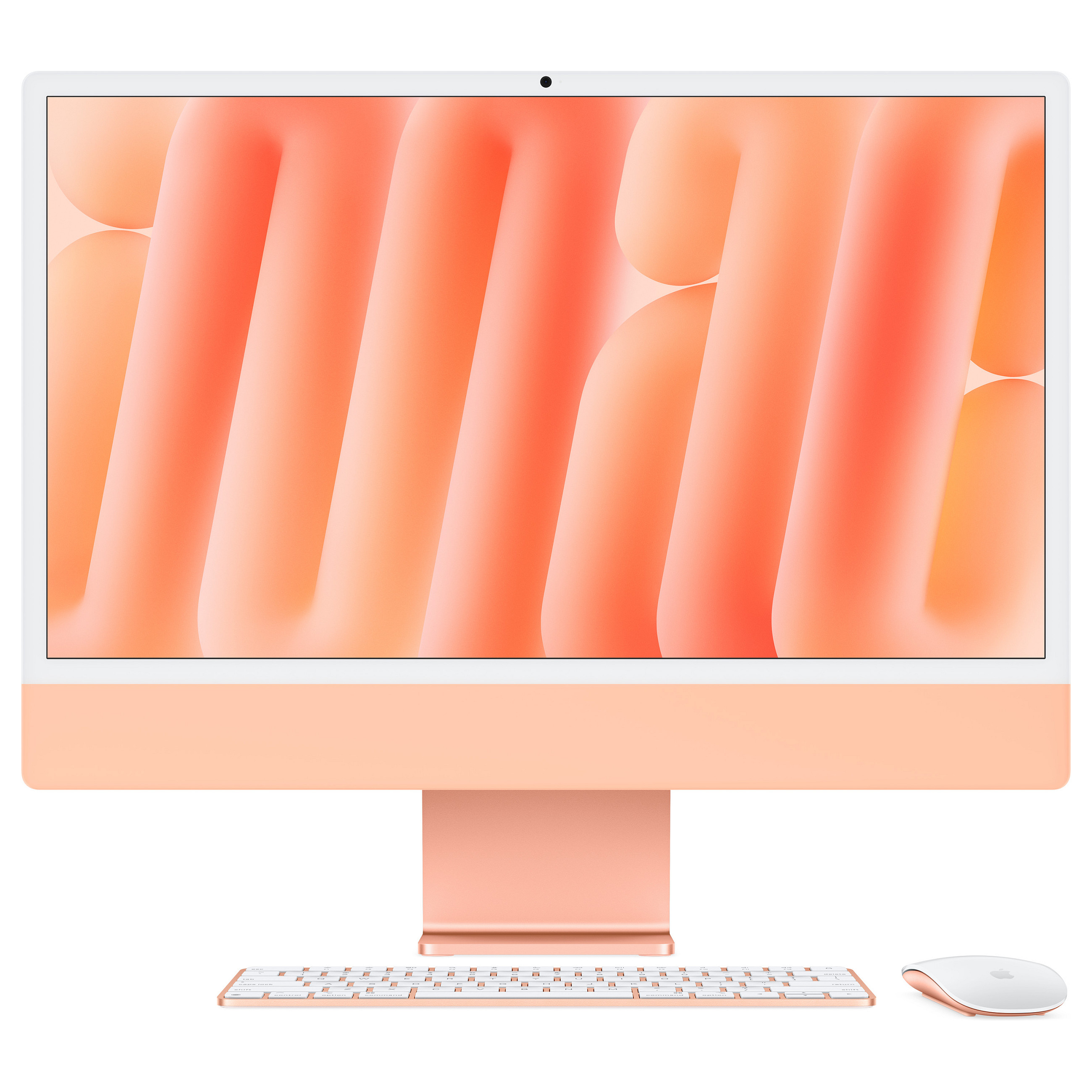 Apple iMac / 23.5" / M4 / 16GB / 256GB SSD / 4.5K Retina / 8-Core GPU - Orange - 1