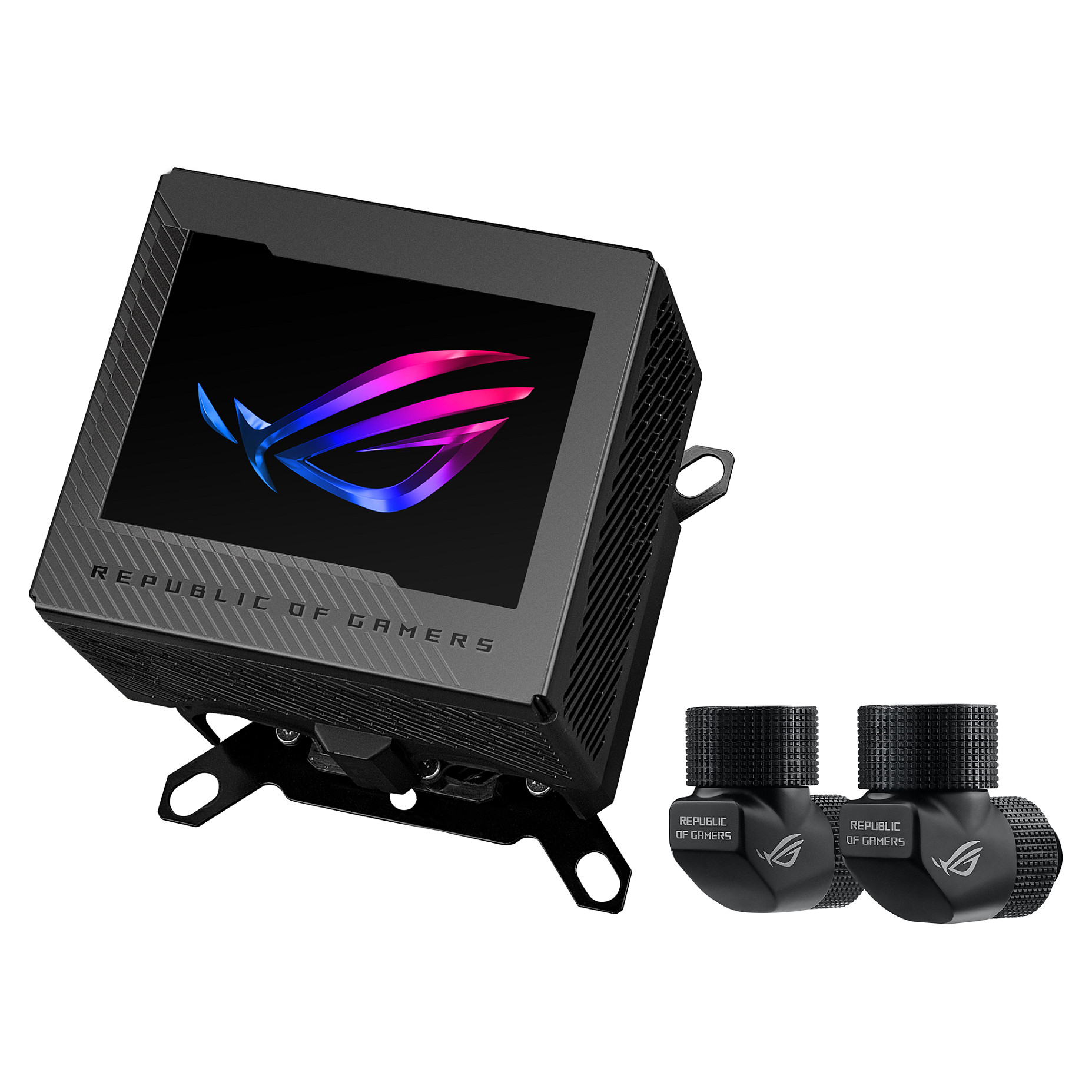 K ASUS ROG Ryujin III WB LCD CPU-Wasserblock schwarz - 3