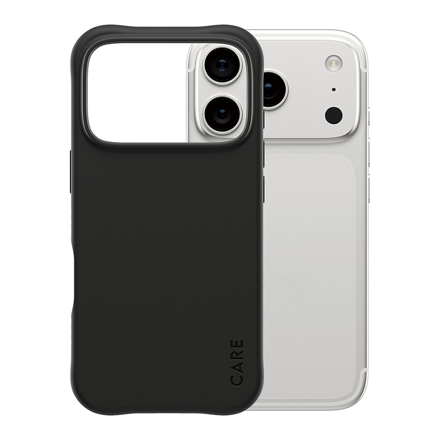 Aksesorë për telefon PanzerGlass CARE / Samba Case / MagSafe / TPU / Apple iPhone 17 Pro - Zezë