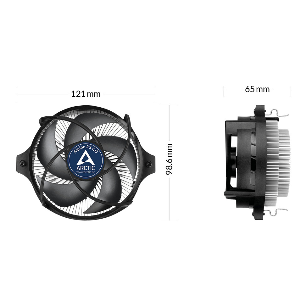 Ftohës për Procesor K Cooler AMD Arctic Alpine 23 CO 24/7 |AM4. AM5 - 8